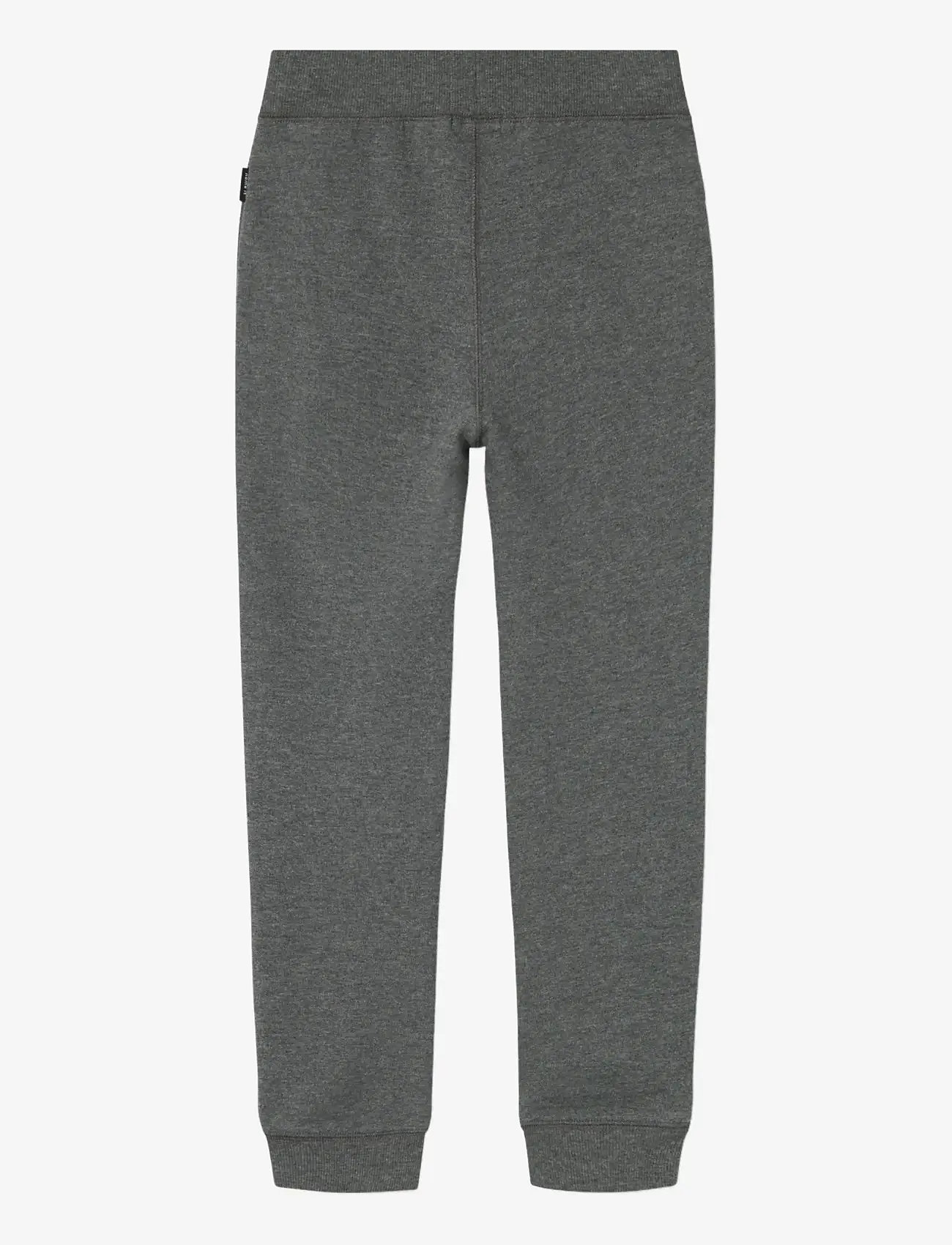 name it - NKMSWEAT PANT UNB NOOS - jogginghosen - dark grey melange - 1