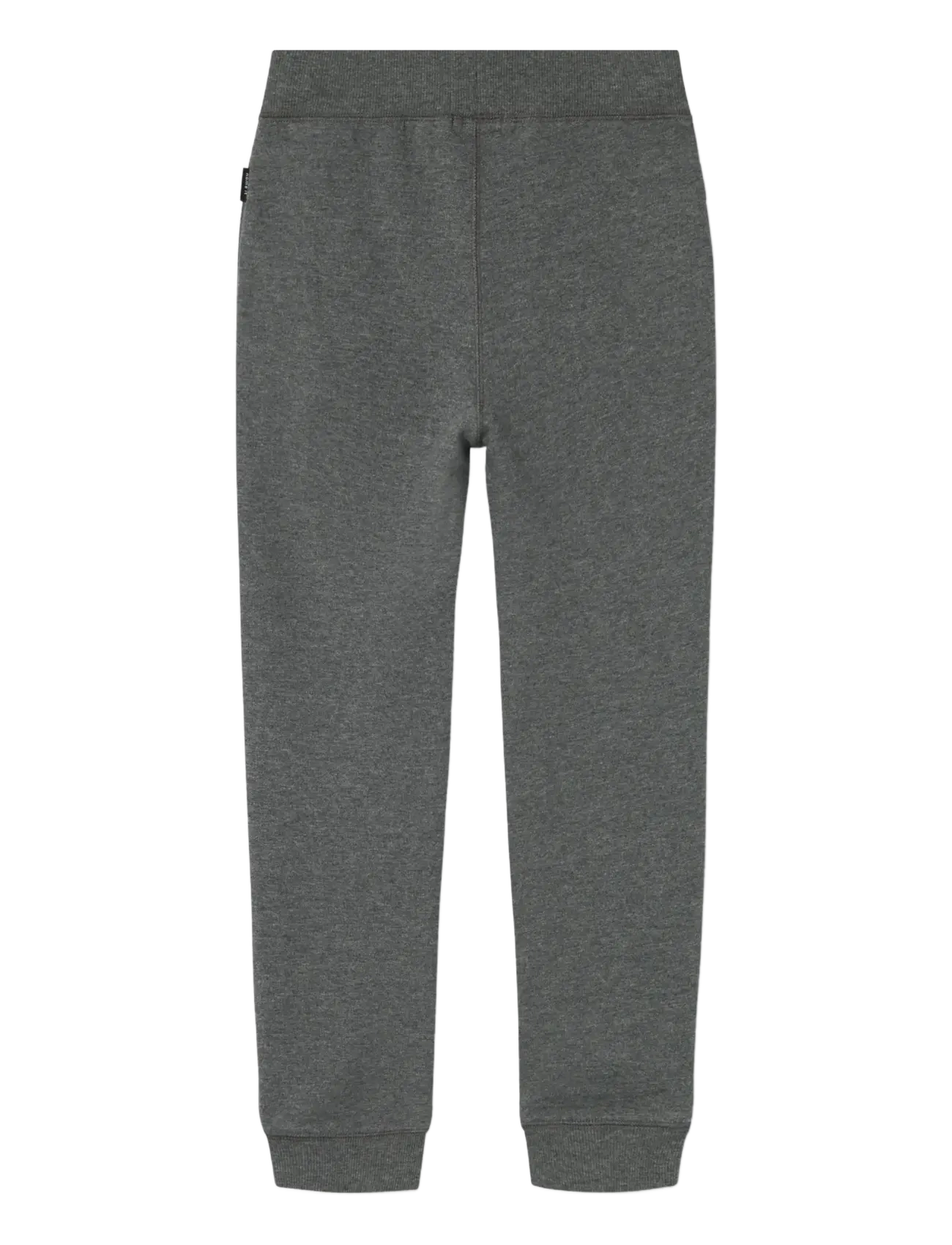 name it - NKMSWEAT PANT UNB NOOS - dressipüksid - dark grey melange - 1