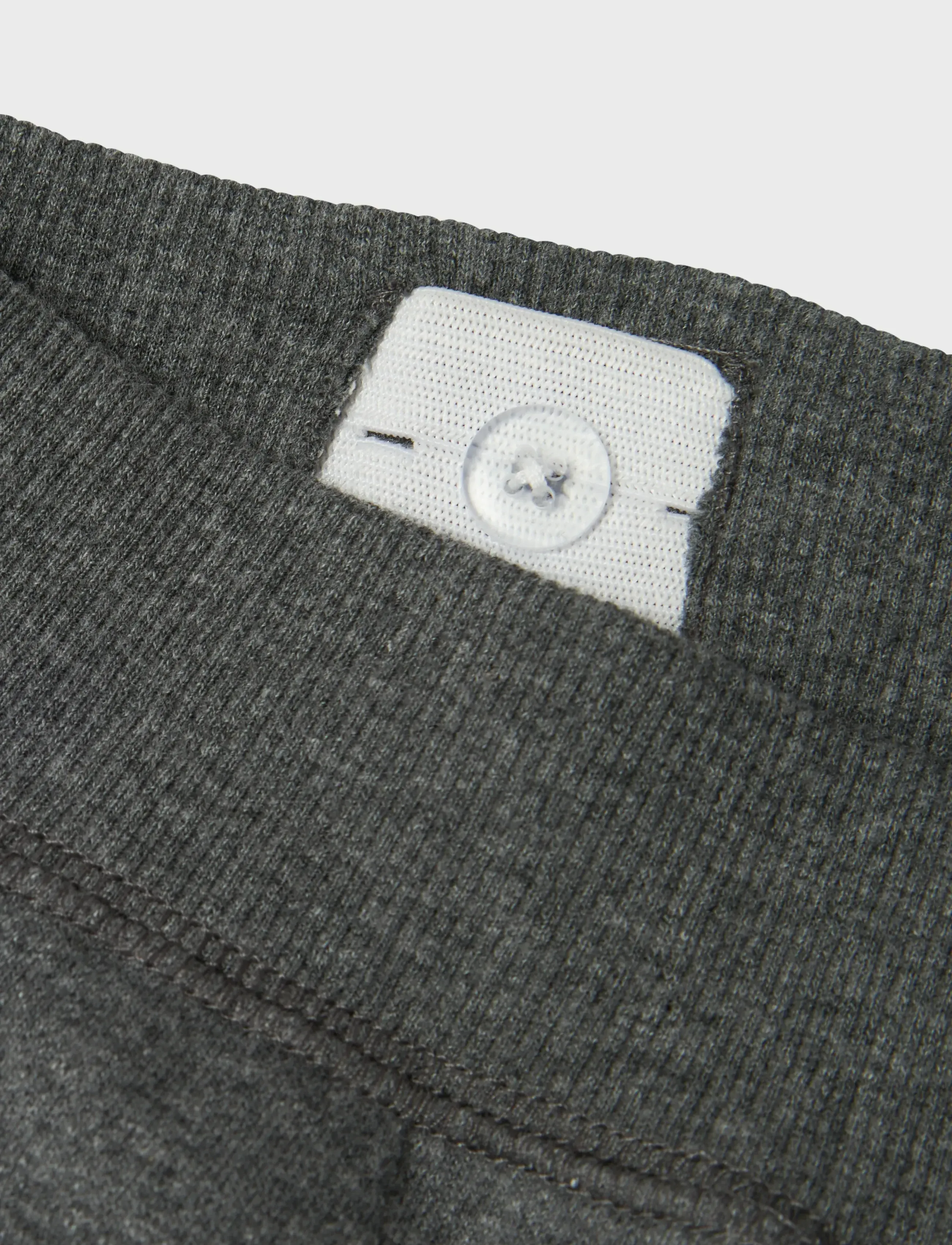 name it - NKMSWEAT PANT UNB NOOS - joggingbroek - dark grey melange - 2