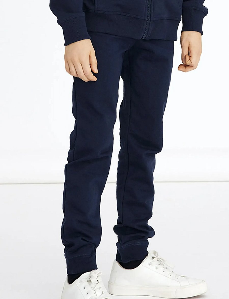 name it - NKMSWEAT PANT UNB NOOS - sweatpants - dark sapphire - 2