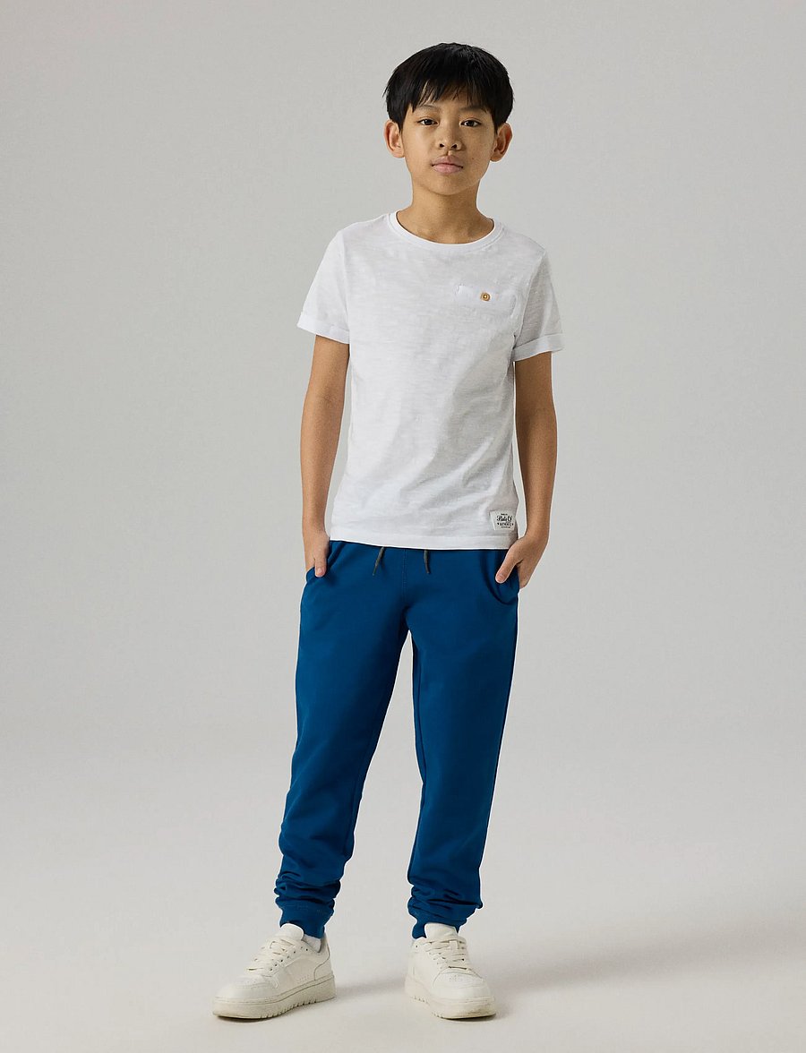 name it - NKMSWEAT PANT UNB NOOS - dressipüksid - set sail - 0