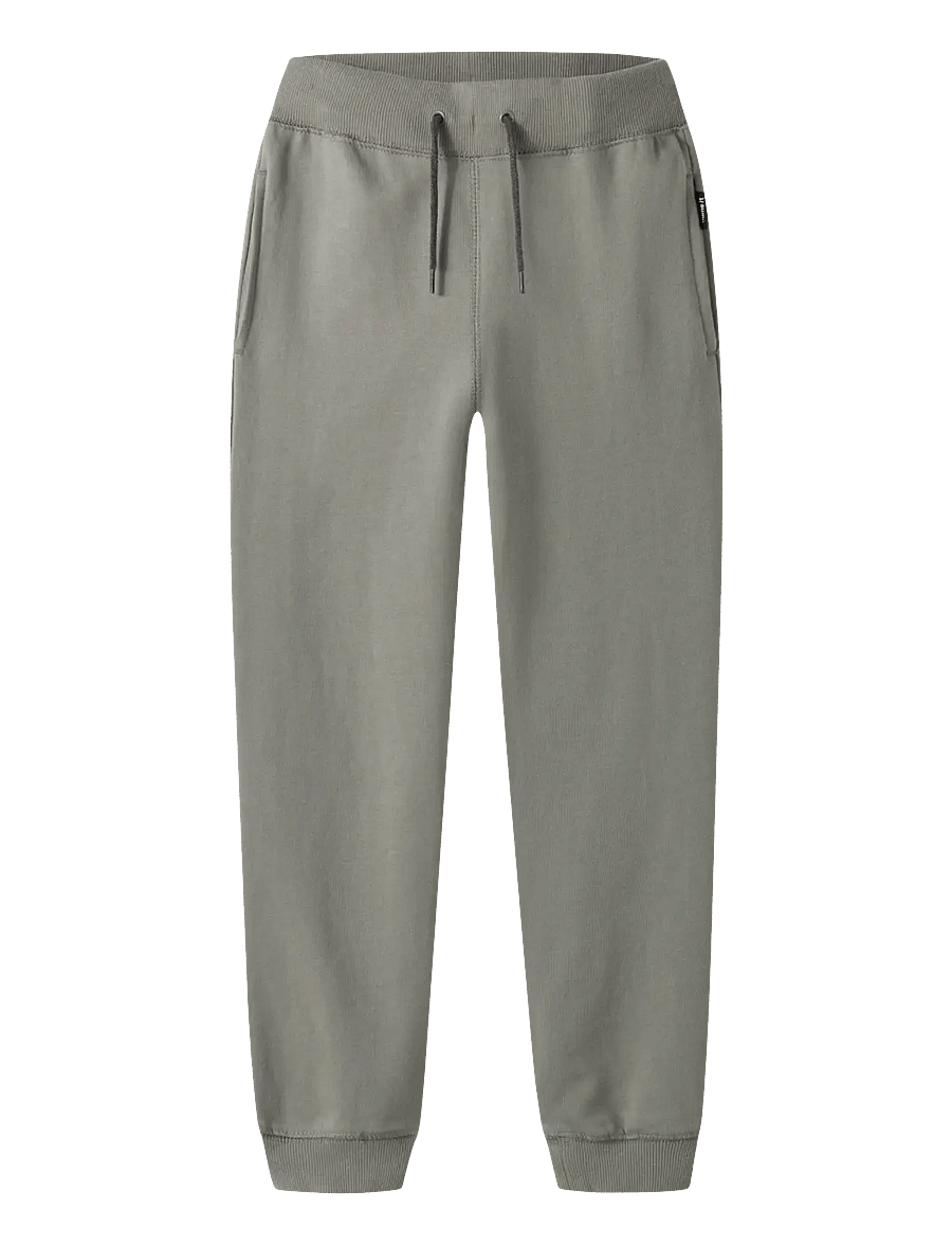 name it - NKMSWEAT PANT UNB NOOS - mjukisbyxor - shadow - 1