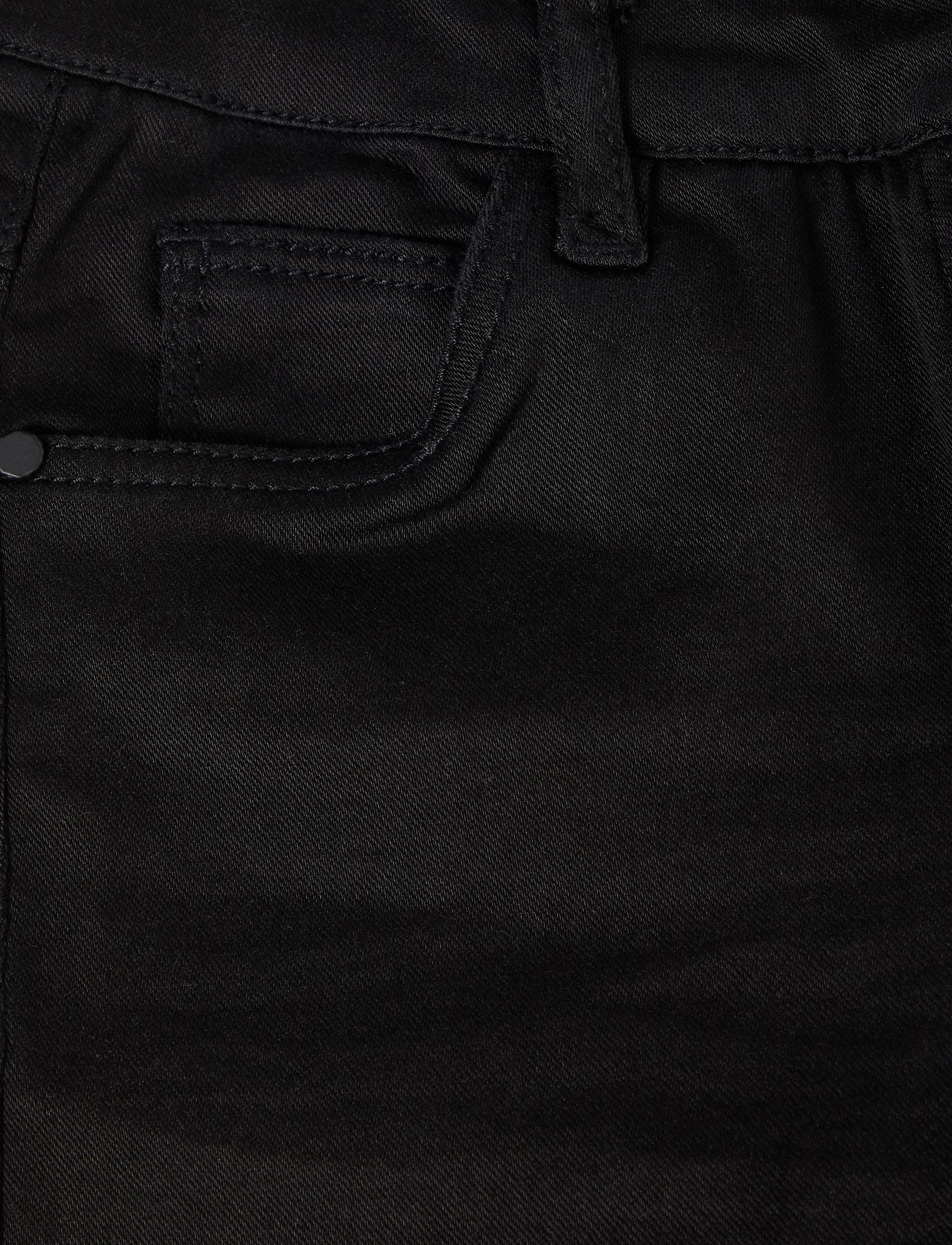 name it - NKFPOLLY DNMTORAS 7104 LEGGING NOOS - black denim - 5
