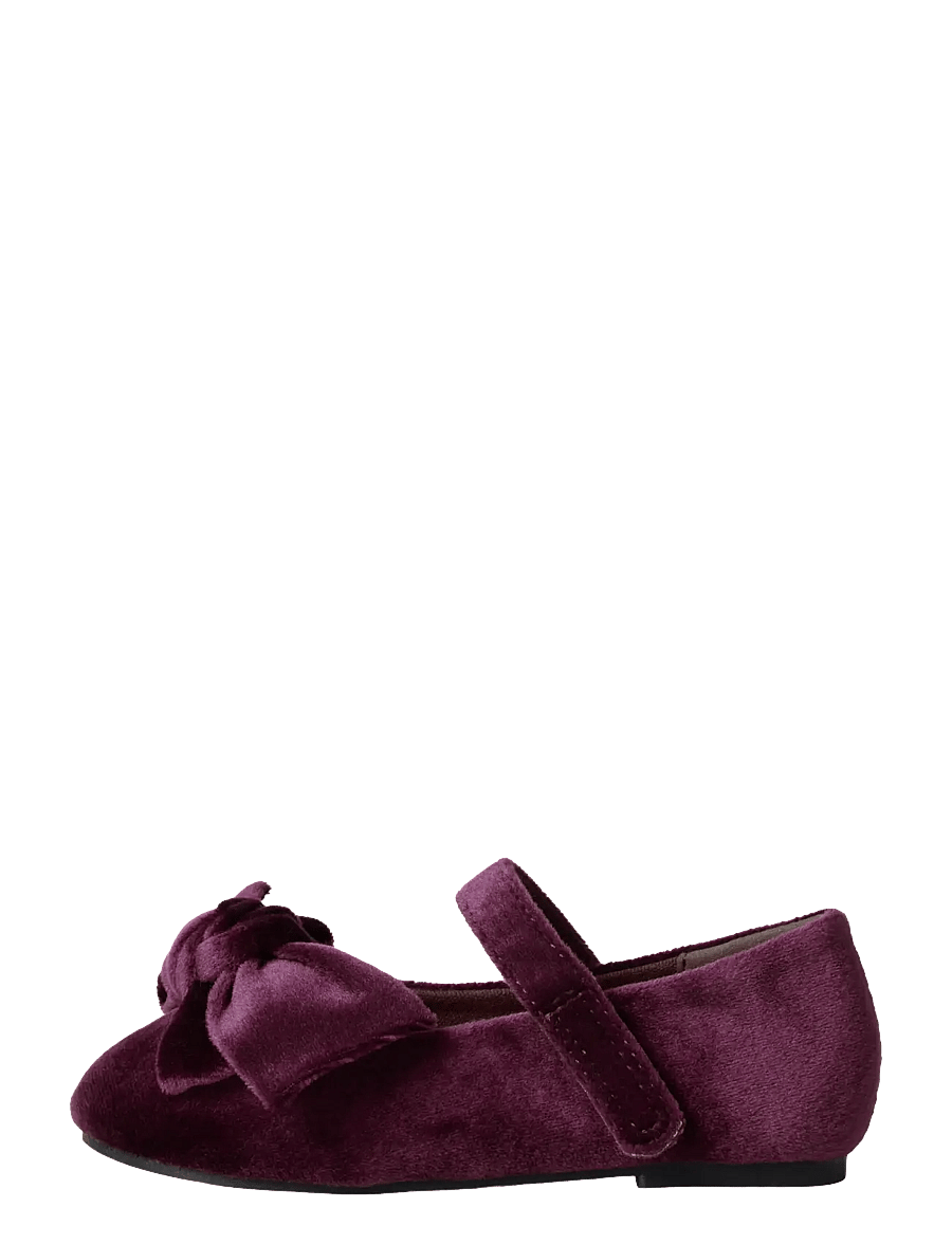 name it - NMFRIVA BALLERINA - ballerinas & slipper - burgundy - 0