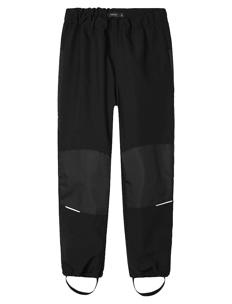name it - NKNALFA PANT SOLID NOOS - skalbukser - black - 1