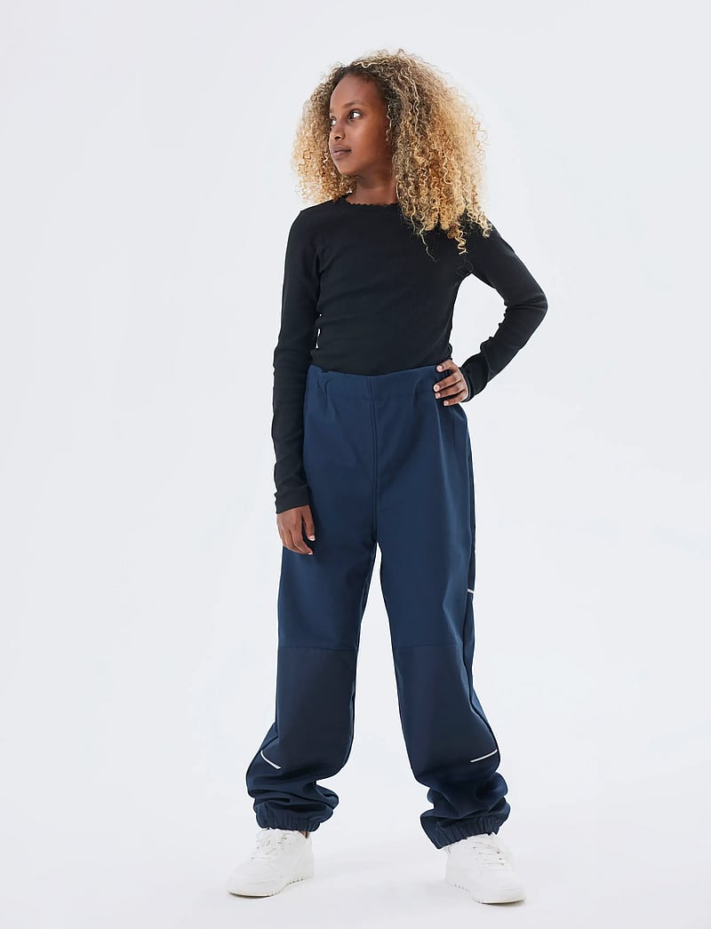 name it - NKNALFA PANT SOLID NOOS - skalbyxor - dark sapphire - 2