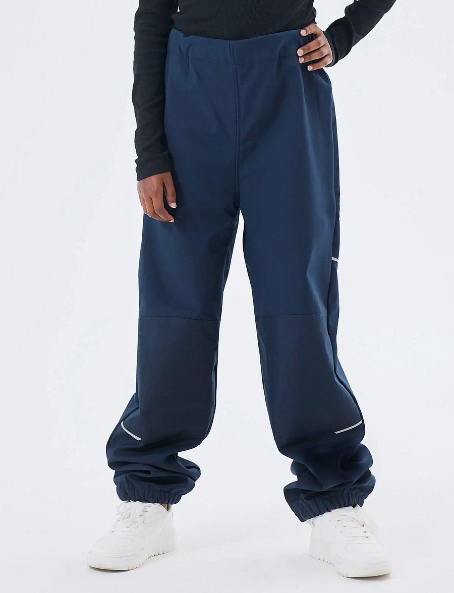 name it - NKNALFA PANT SOLID NOOS - skalbukser - dark sapphire - 3