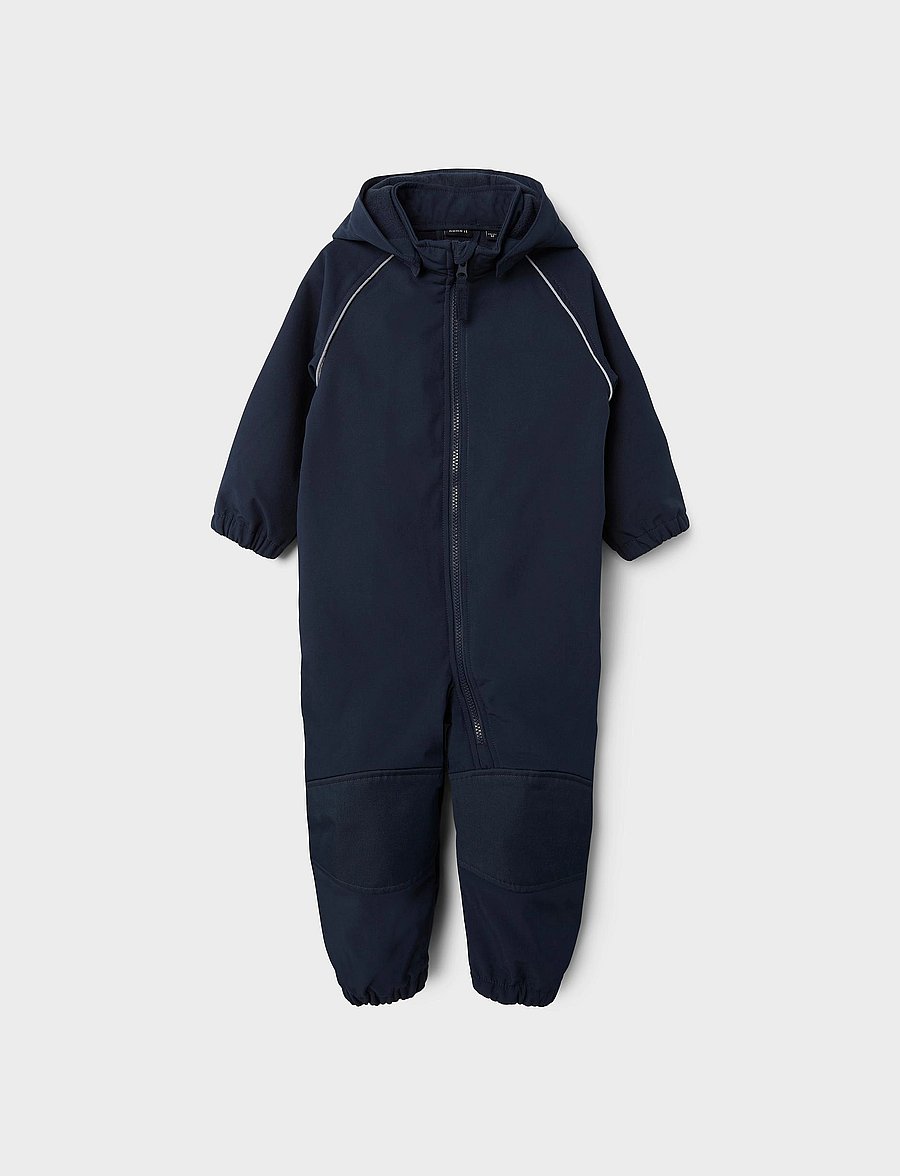 name it - NMNALFA SOFTSHELL SUIT SOLID FO NOOS - softshell dragter - dark sapphire - 0