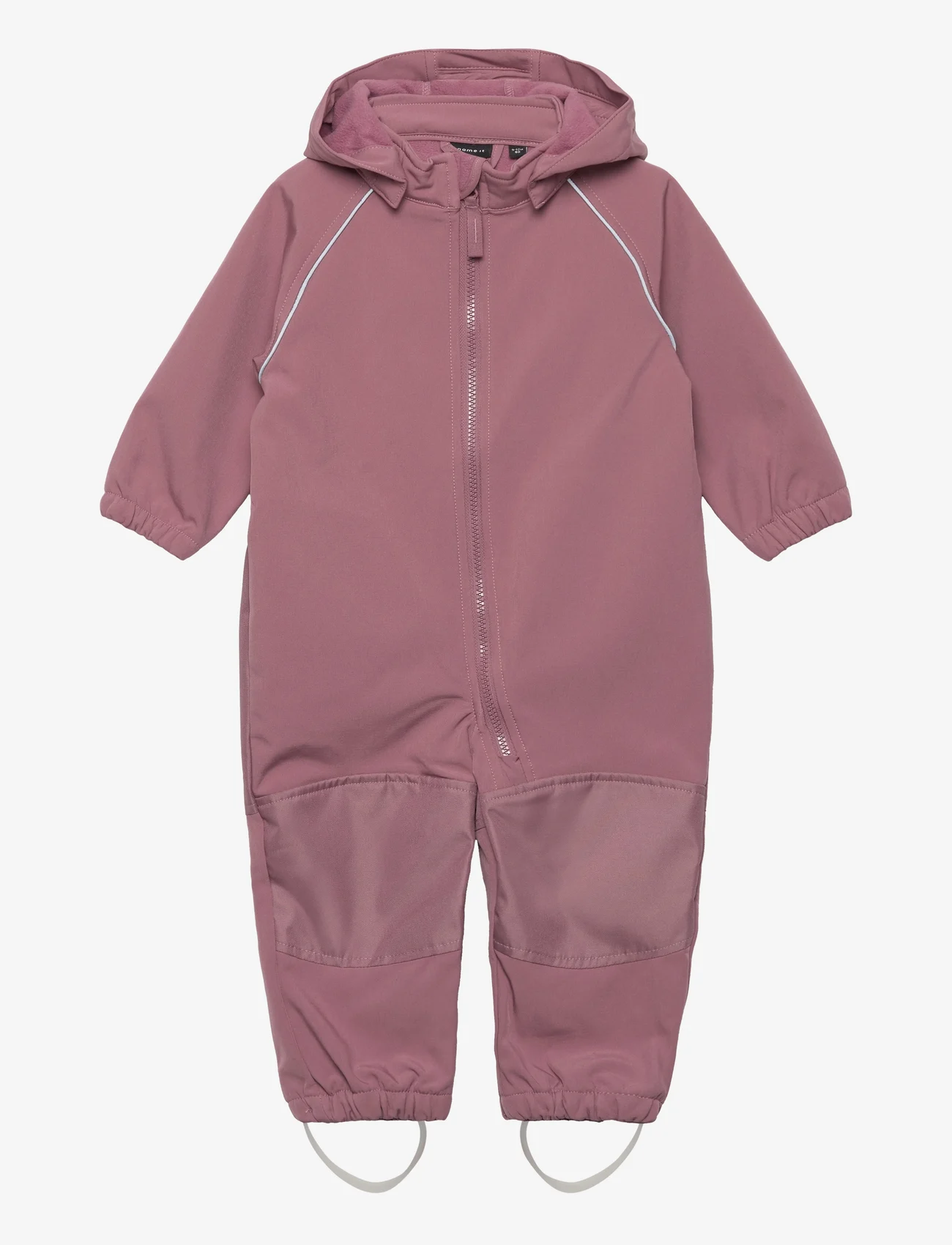 name it - NMNALFA SOFTSHELL SUIT SOLID FO NOOS - softshell-coveralls - wistful mauve - 0