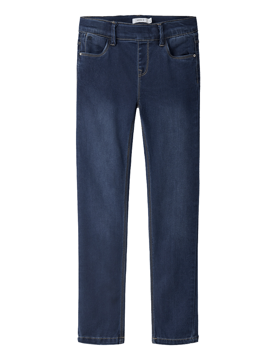 name it - NKFPOLLY SKINNY DNM LEGGING 1182-TO NOOS - kitsad teksad - dark blue denim - 1