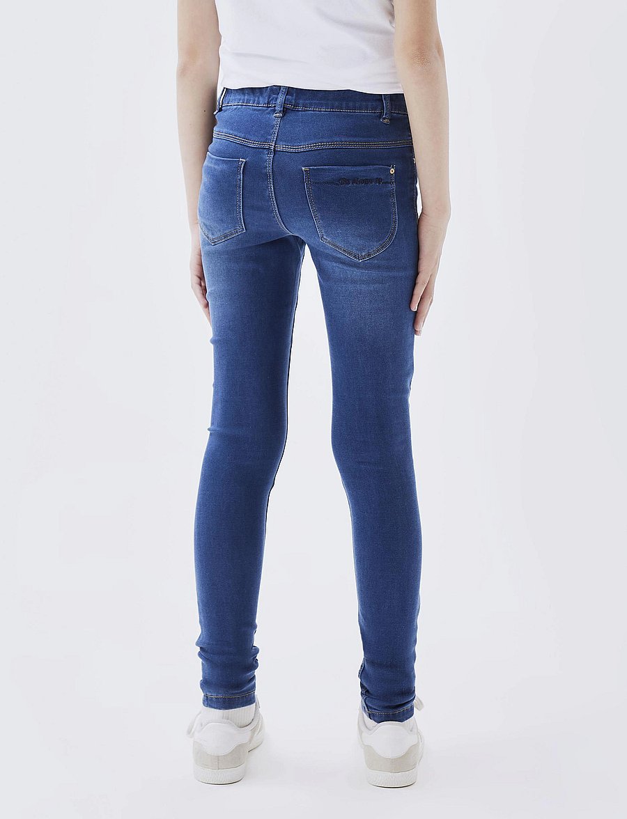 name it - NKFPOLLY SKINNY DNM LEGGING 1182-TO NOOS - skinny jeans - dark blue denim - 0