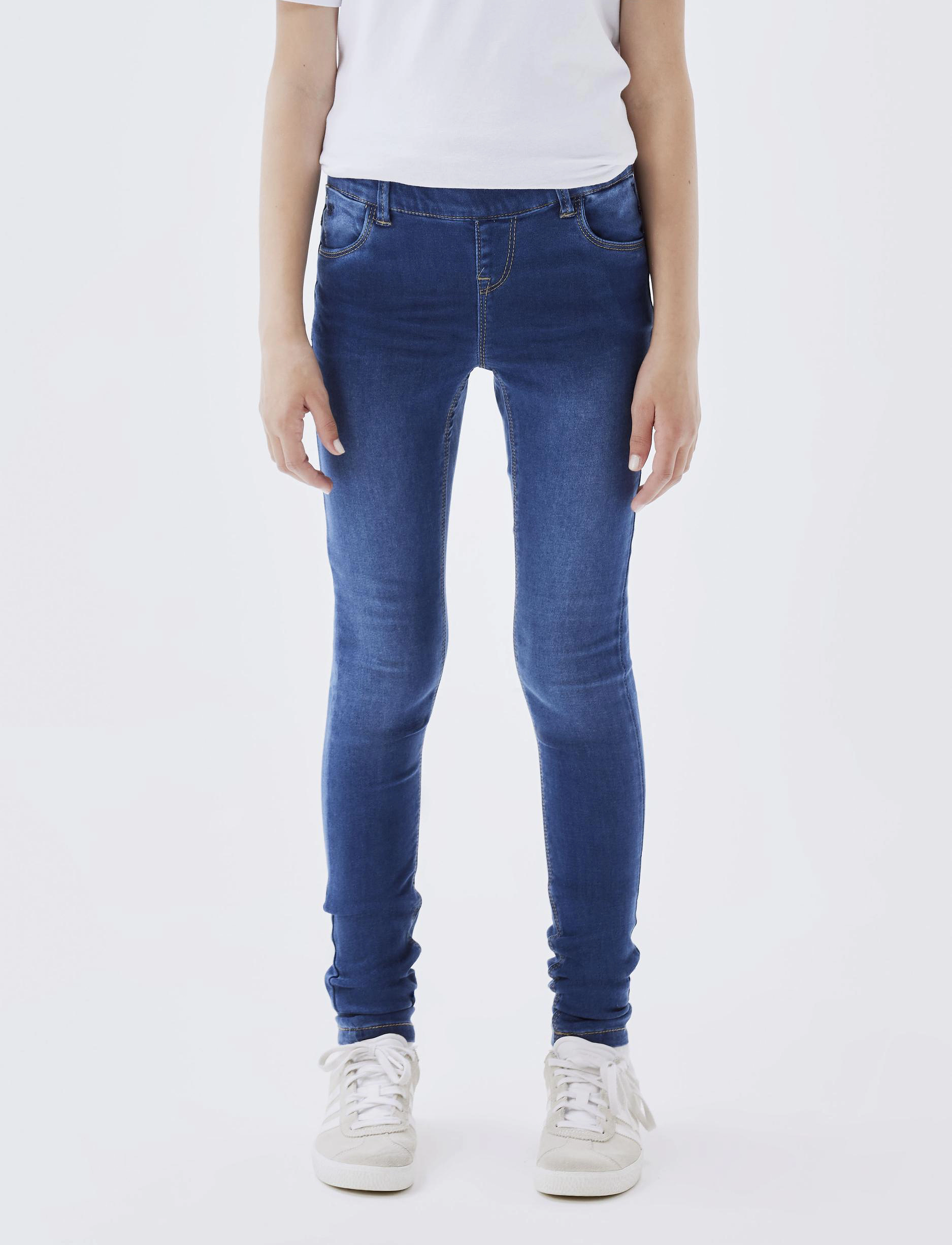 name it - NKFPOLLY SKINNY DNM LEGGING 1182-TO NOOS - skinny jeans - dark blue denim - 3