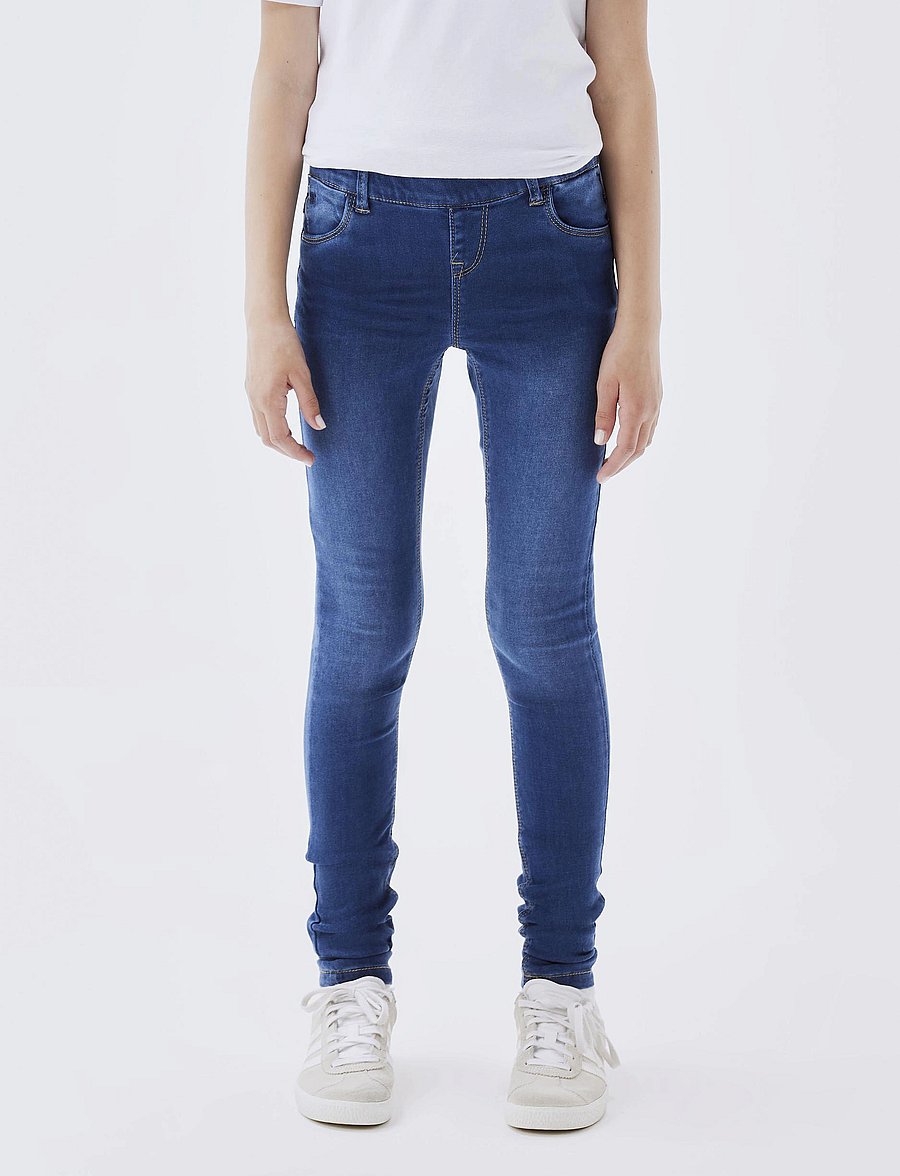 name it - NKFPOLLY SKINNY DNM LEGGING 1182-TO NOOS - skinny jeans - dark blue denim - 3
