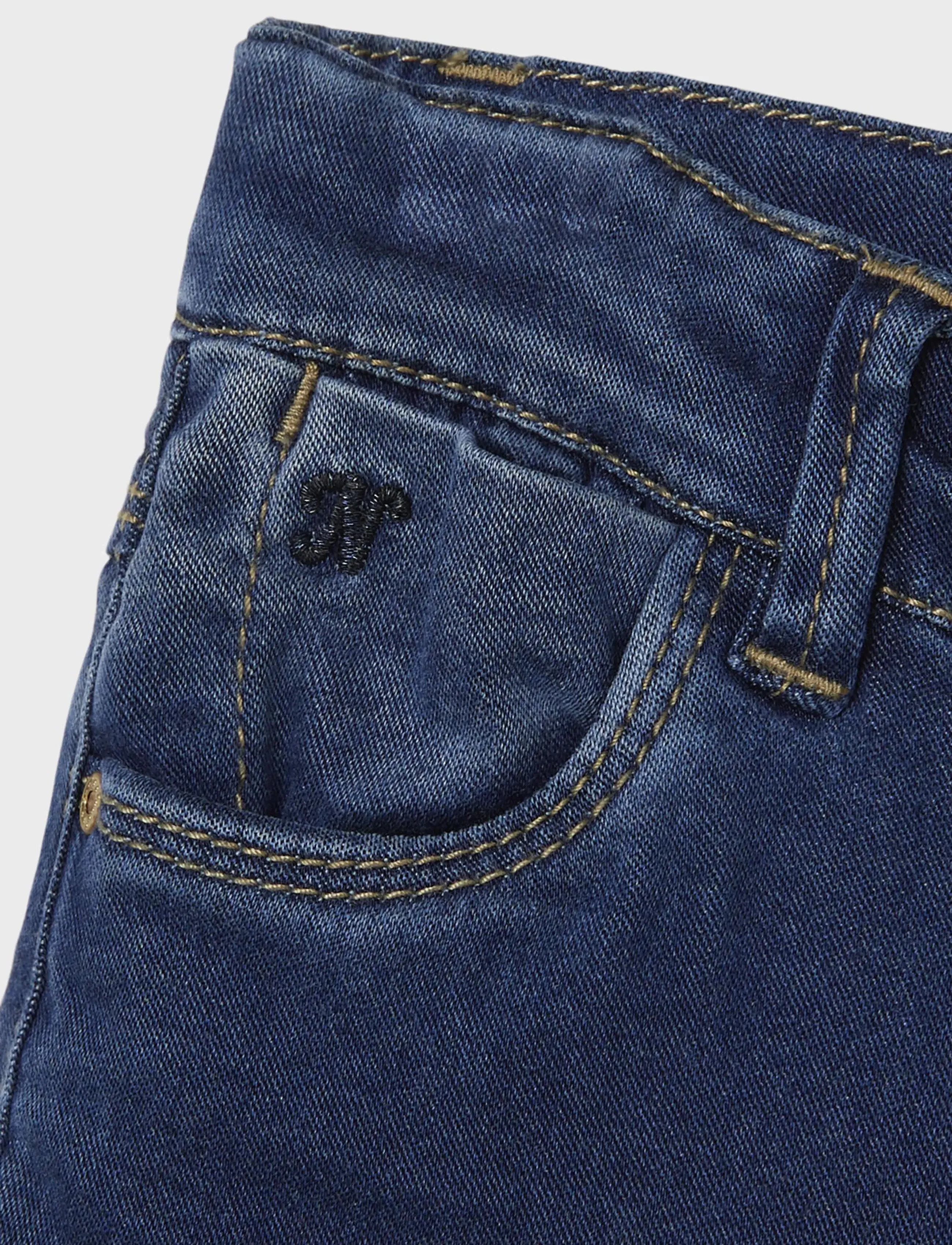 name it - NKFPOLLY SKINNY DNM LEGGING 1182-TO NOOS - skinny jeans - dark blue denim - 4