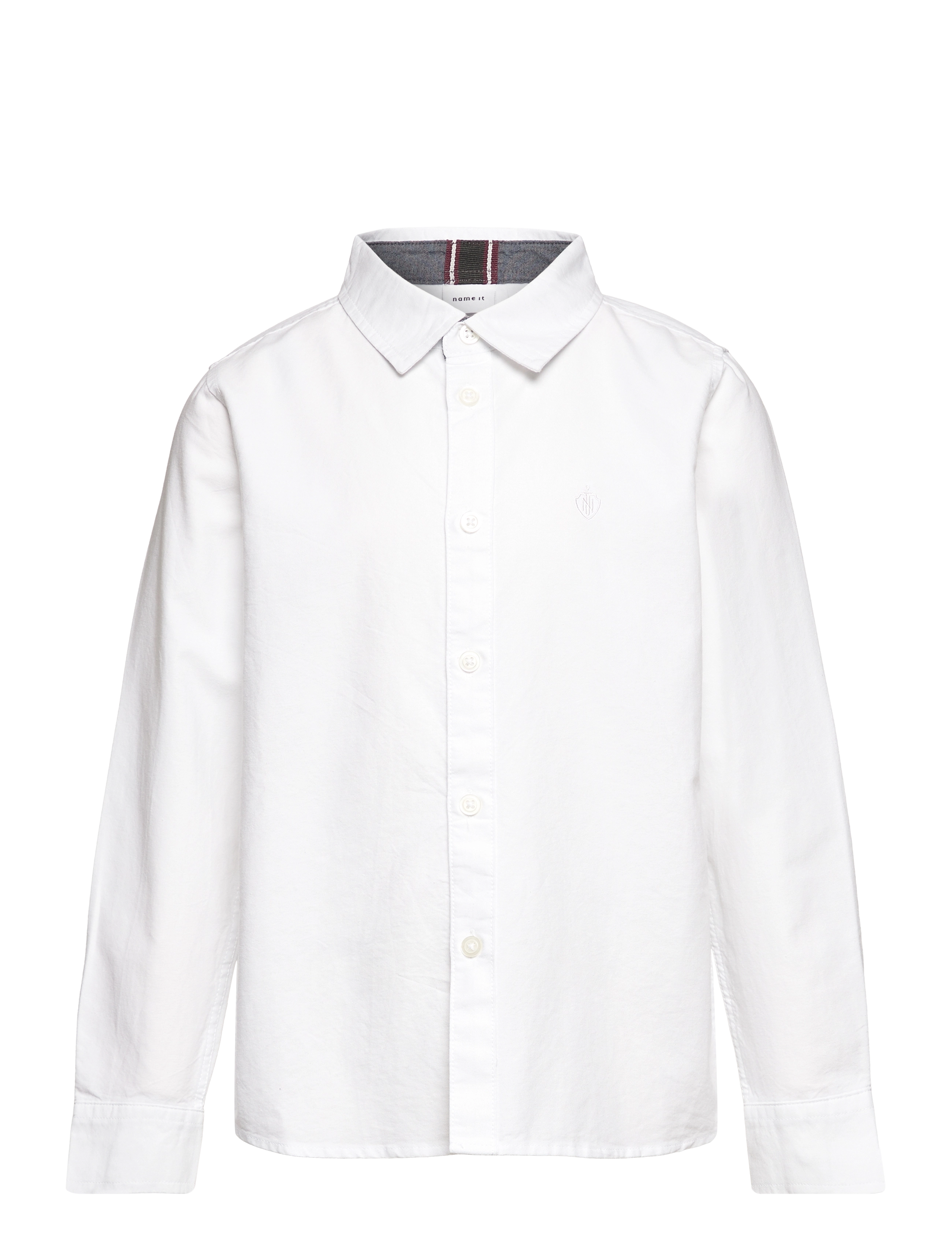 NAME IT Nkmnewsa Ls Shirt Noos Weiß - 110 - Kinder