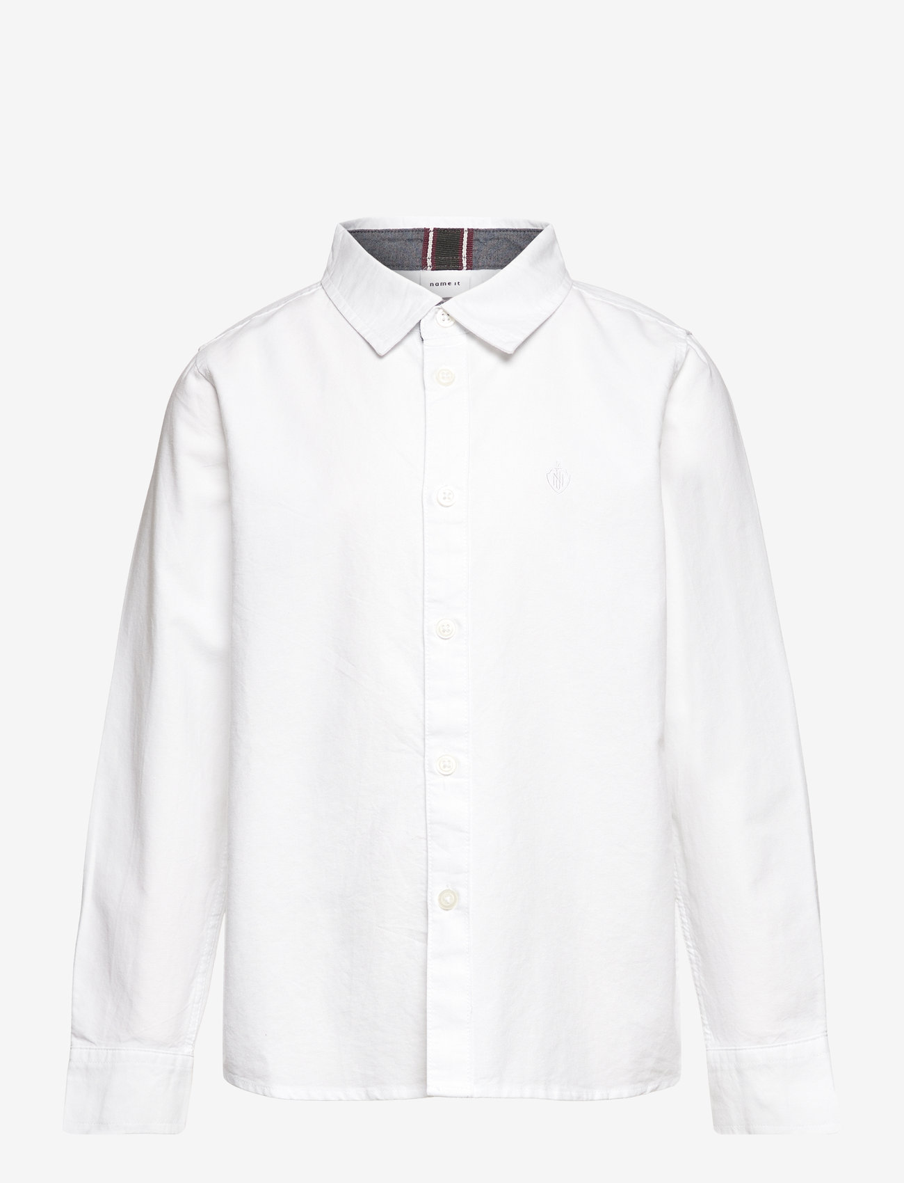 name it - NKMNEWSA LS SHIRT NOOS - langærmede skjorter - bright white - 1