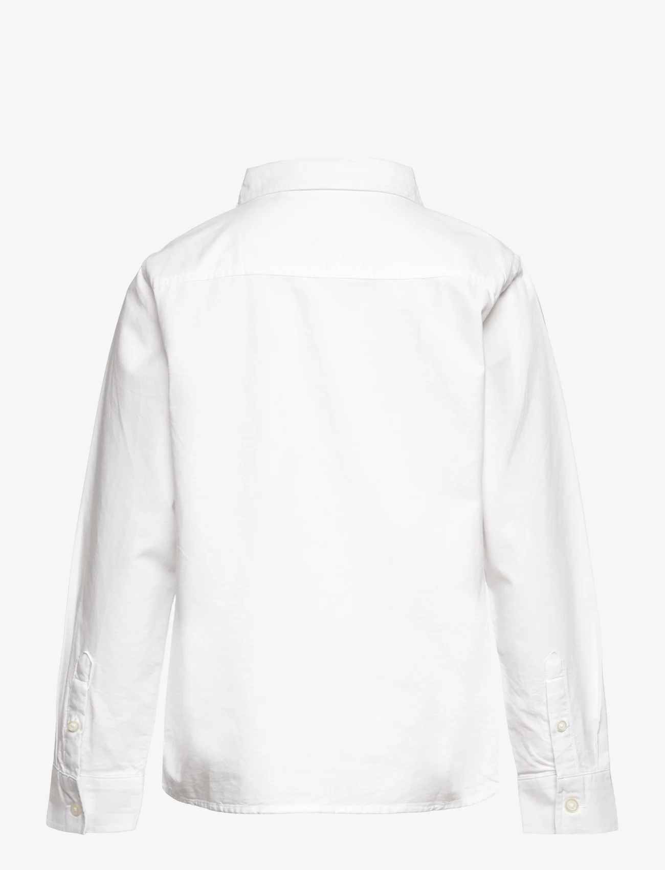 name it - NKMNEWSA LS SHIRT NOOS - langermede skjorter - bright white - 1