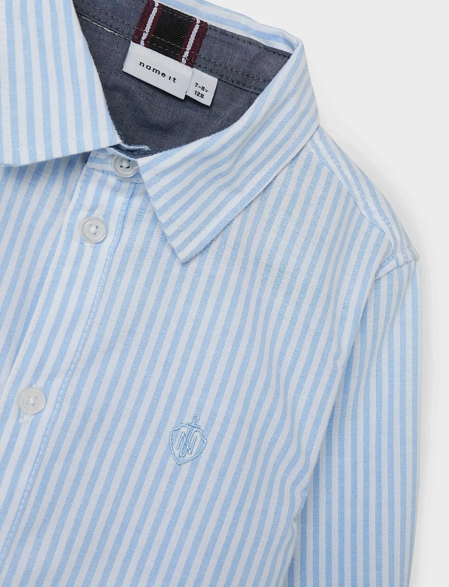 name it - NKMNEWSA LS SHIRT NOOS - langærmede skjorter - campanula - 3