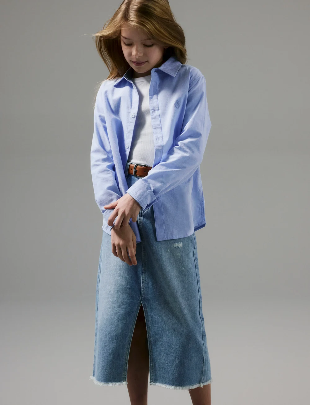 name it - NKMNEWSA LS SHIRT NOOS - langärmlige hemden - campanula - 5