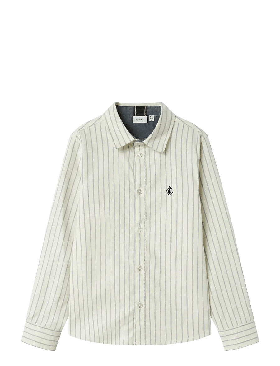 name it - NKMNEWSA LS SHIRT NOOS - pikkade varrukatega särgid - jet stream - 2