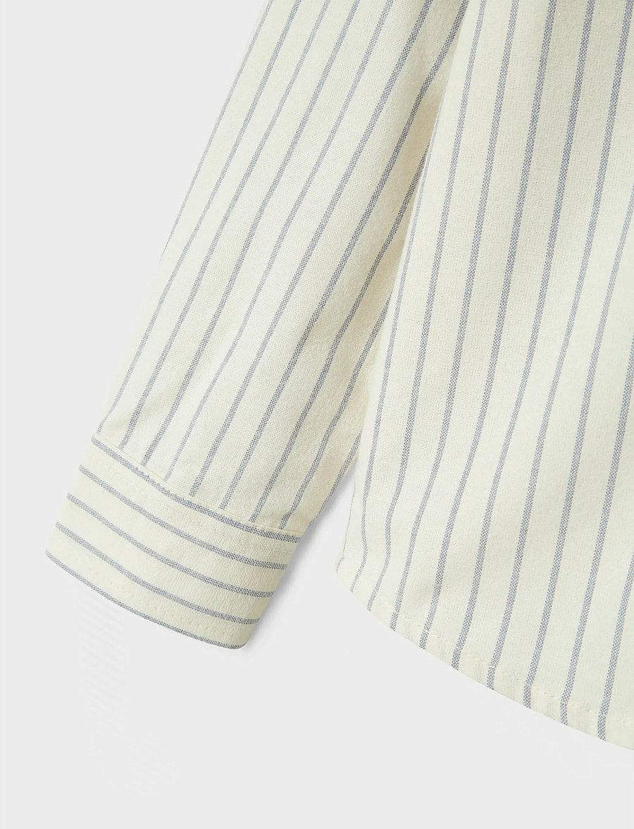 name it - NKMNEWSA LS SHIRT NOOS - pikkade varrukatega särgid - jet stream - 5