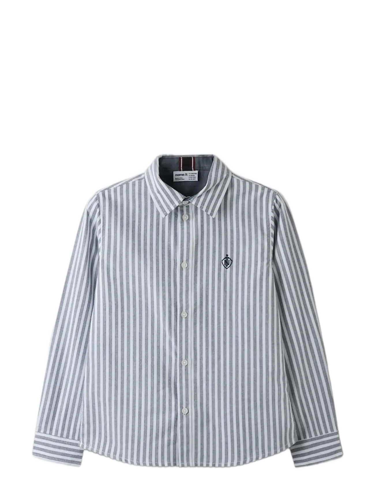 name it - NKMNEWSA LS SHIRT NOOS - langärmlige hemden - navy blazer - 2