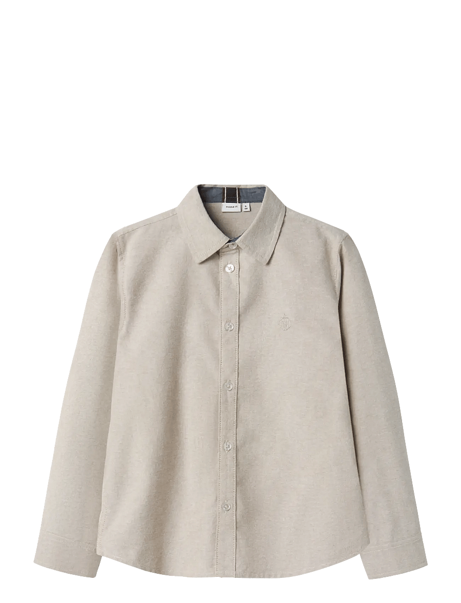 name it - NKMNEWSA LS SHIRT NOOS - langærmede skjorter - pure cashmere - 0