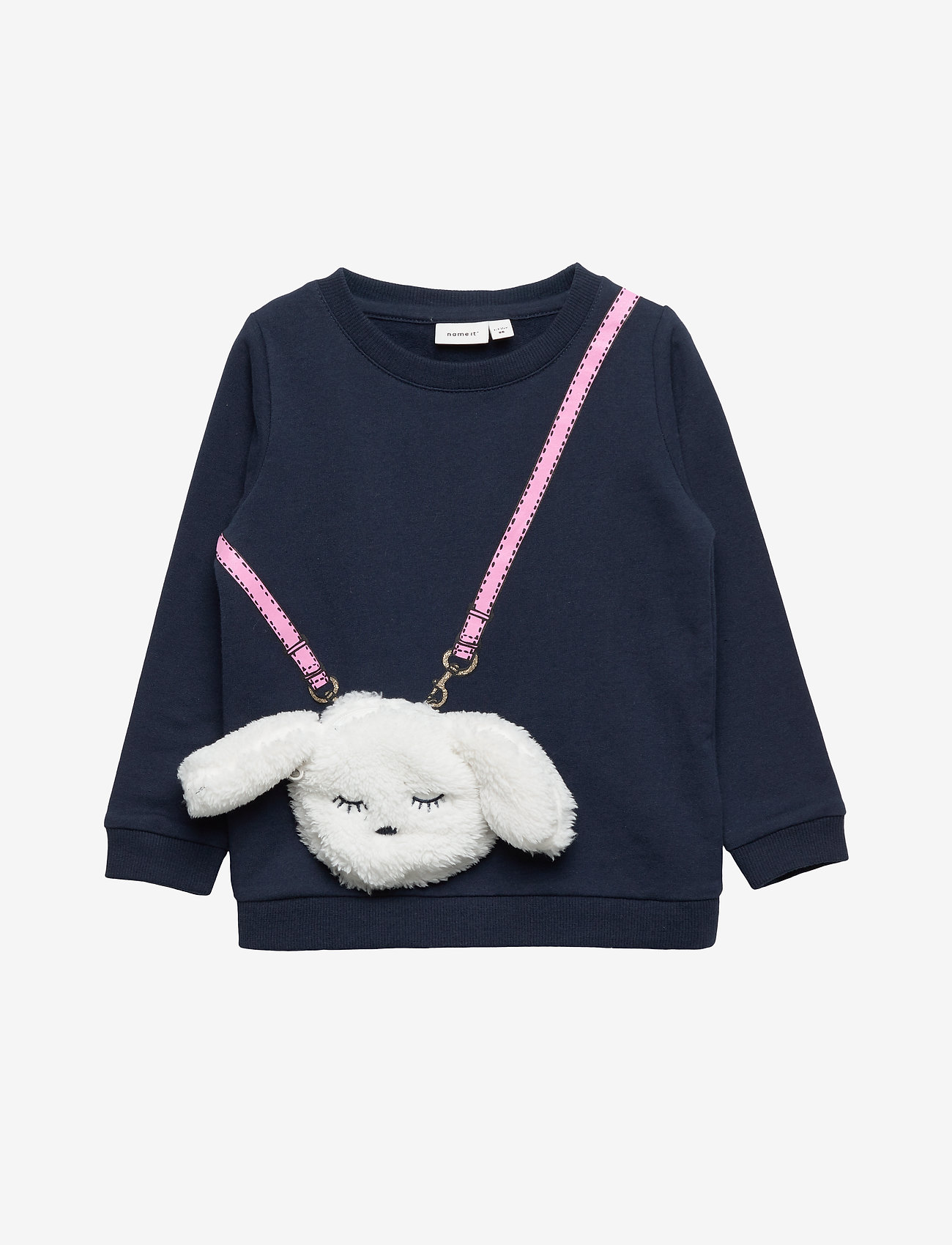 name it - NMFNANY LIGHT SWEAT BRU - dark sapphire - 0