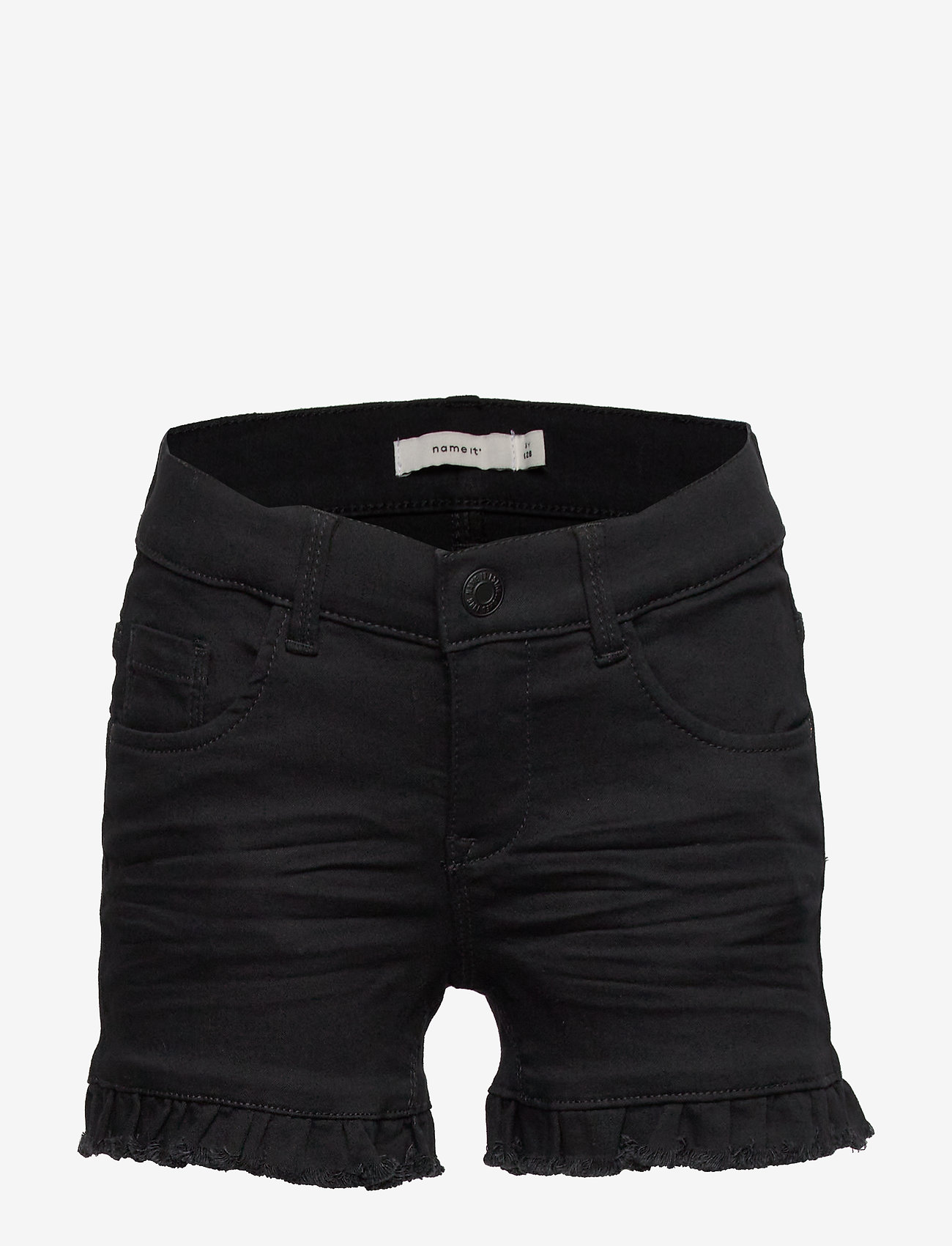 name it - NKFSALLI DNMTACILLE 7301 SHORTS - black denim - 0