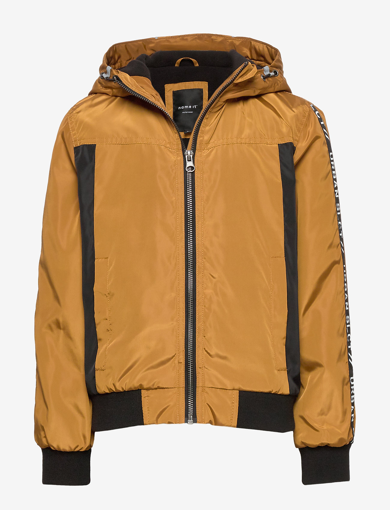 NKMMIGGO BOMBER JACKET - BRONZE BROWN