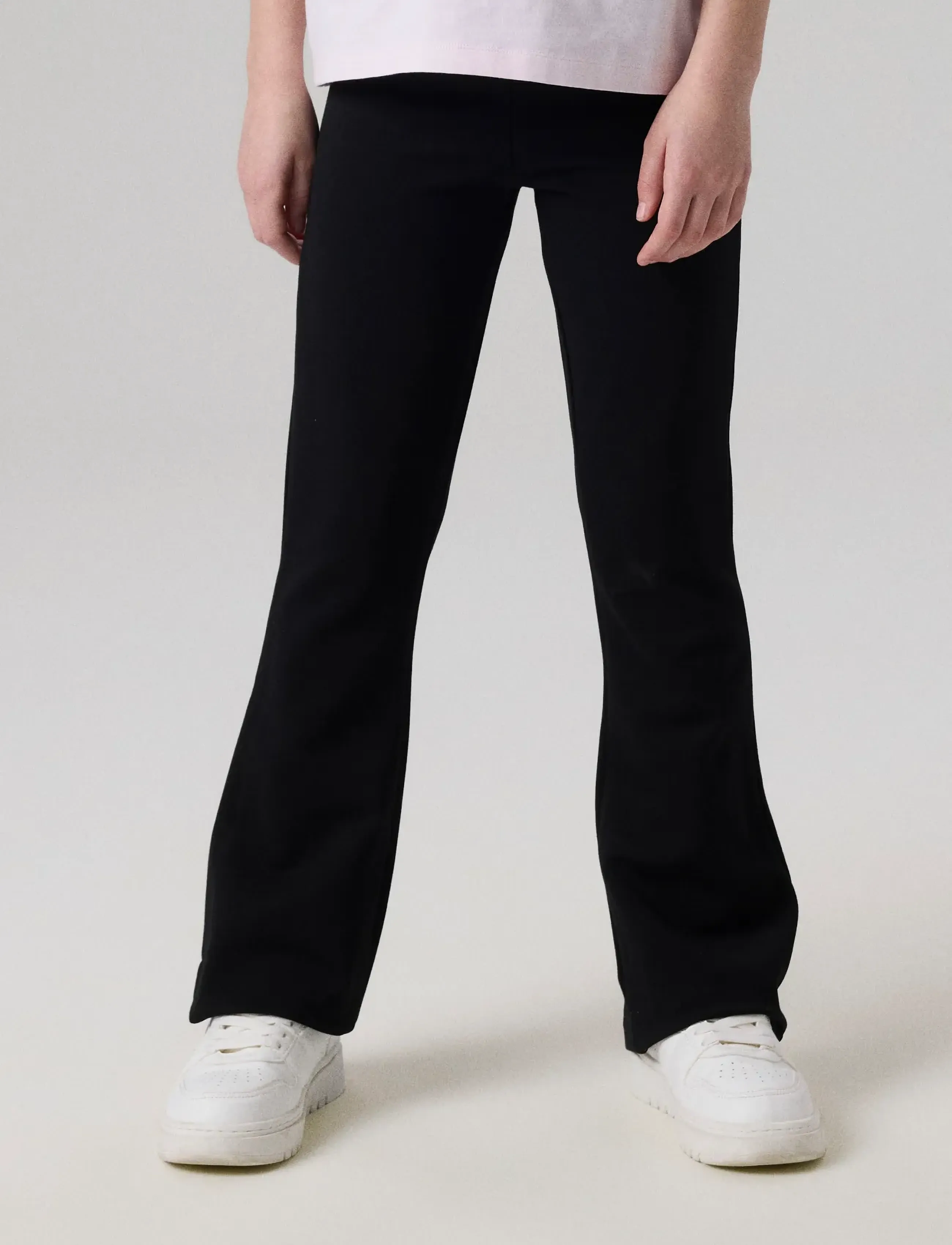 name it NKFFRIKKALI BOOTCUT PANT NOOS - Baby trousers - BLACK / black