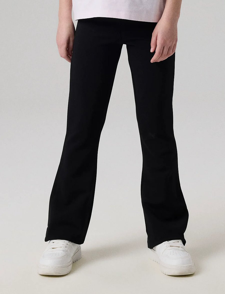 name it - NKFFRIKKALI BOOTCUT PANT NOOS - babyhosen - black - 0
