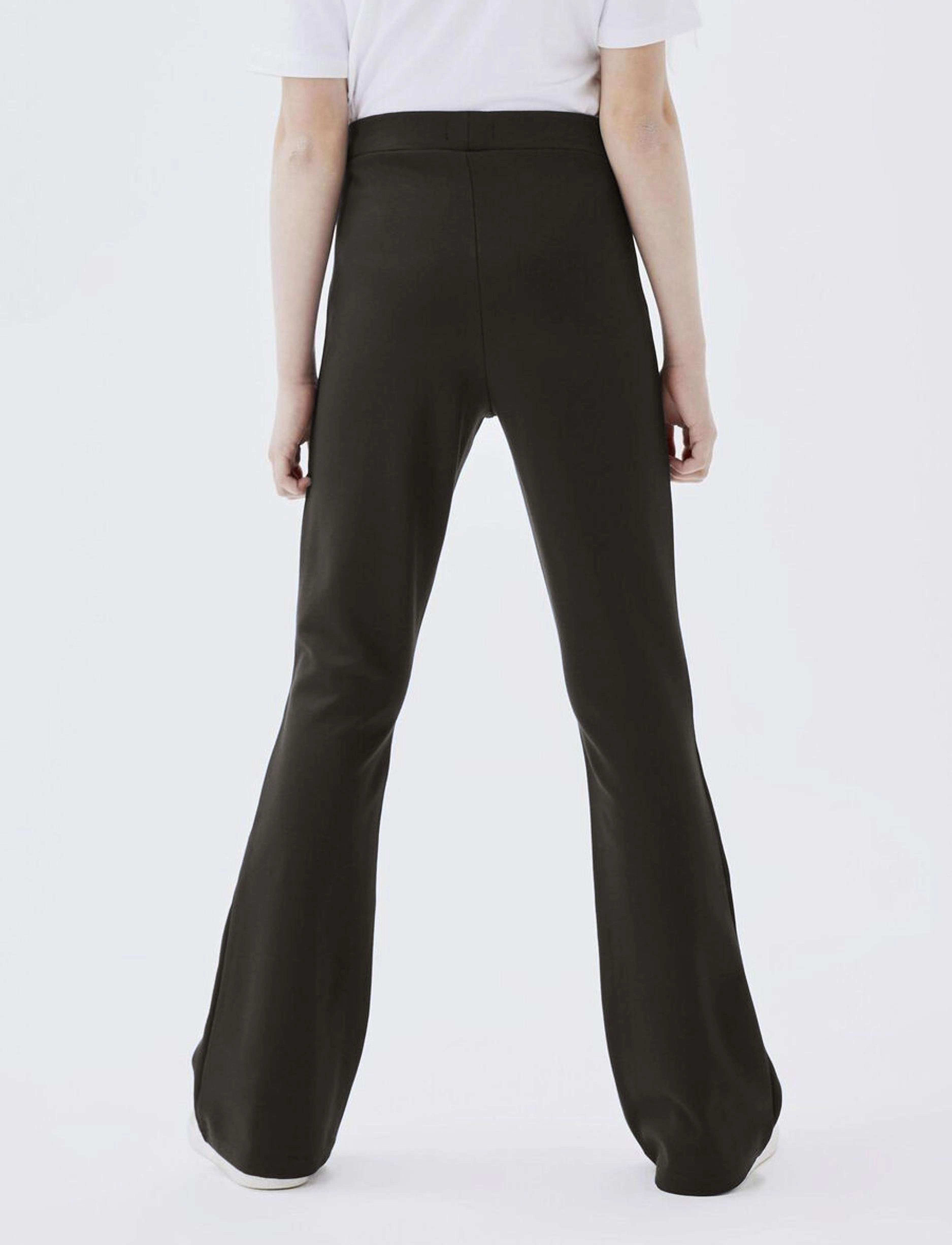 name it - NKFFRIKKALI BOOTCUT PANT NOOS - najniższe ceny - black - 4