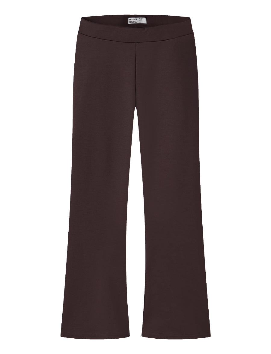 name it - NKFFRIKKALI BOOTCUT PANT NOOS - babyhosen - chocolate plum - 0