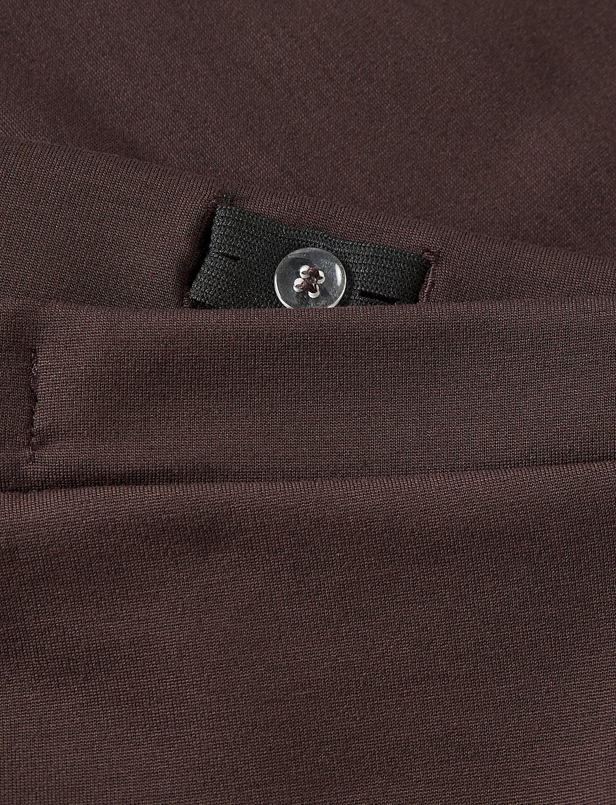 name it - NKFFRIKKALI BOOTCUT PANT NOOS - babyhosen - chocolate plum - 2