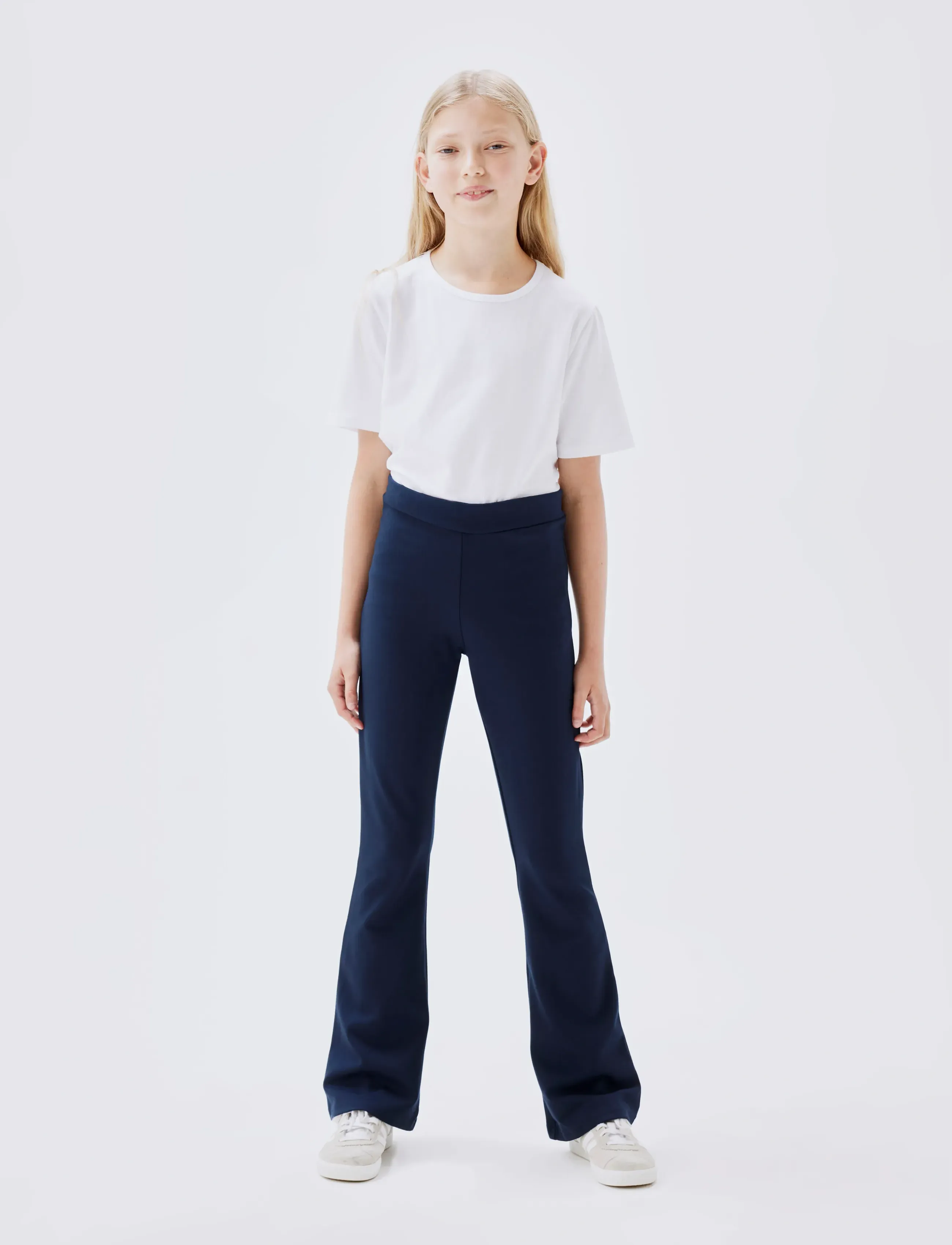name it NKFFRIKKALI BOOTCUT PANT NOOS - Bukser - DARK SAPPHIRE / navy