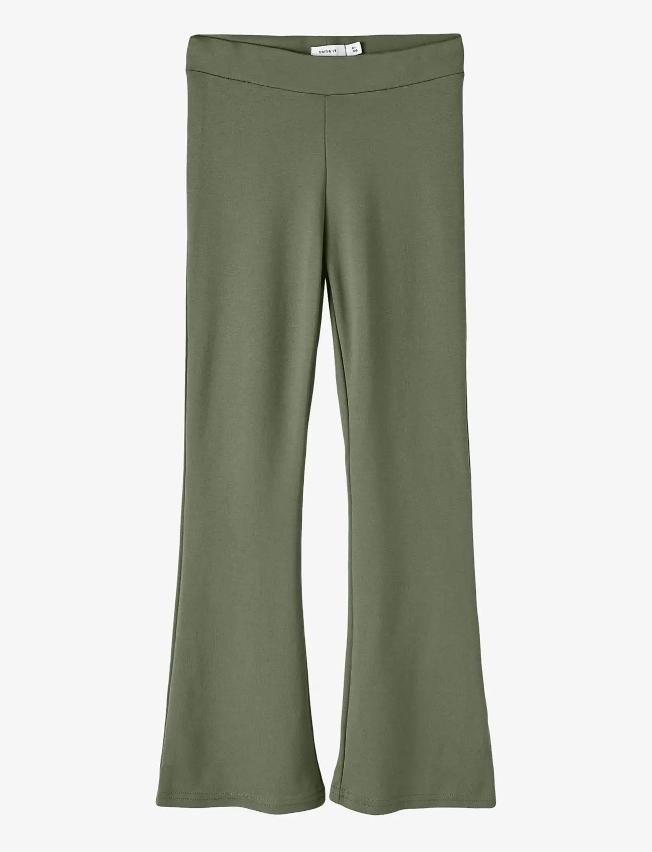name it - NKFFRIKKALI BOOTCUT PANT NOOS - babyhosen - deep lichen green - 0