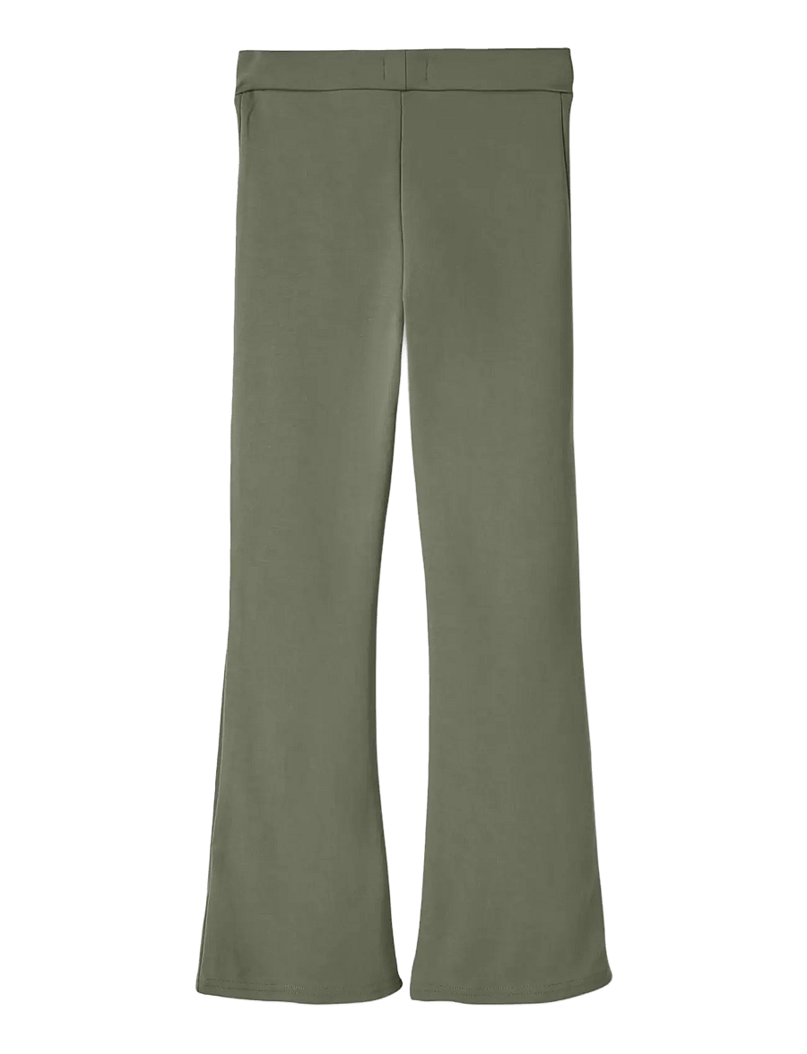 name it - NKFFRIKKALI BOOTCUT PANT NOOS - beebipüksid - deep lichen green - 1