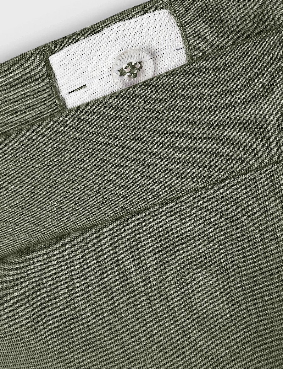 name it - NKFFRIKKALI BOOTCUT PANT NOOS - beebipüksid - deep lichen green - 2
