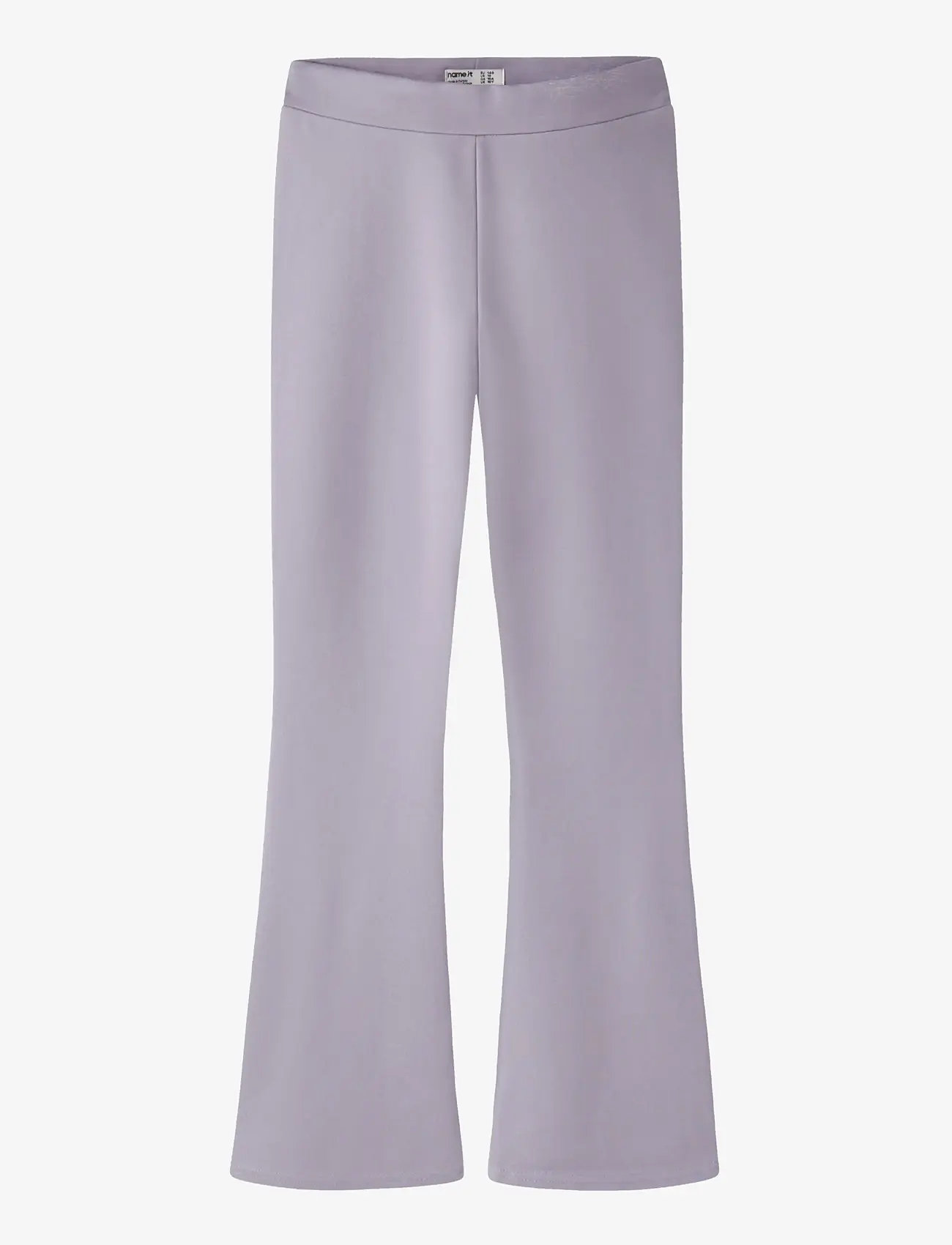 name it - NKFFRIKKALI BOOTCUT PANT NOOS - babyhosen - lavender gray - 1