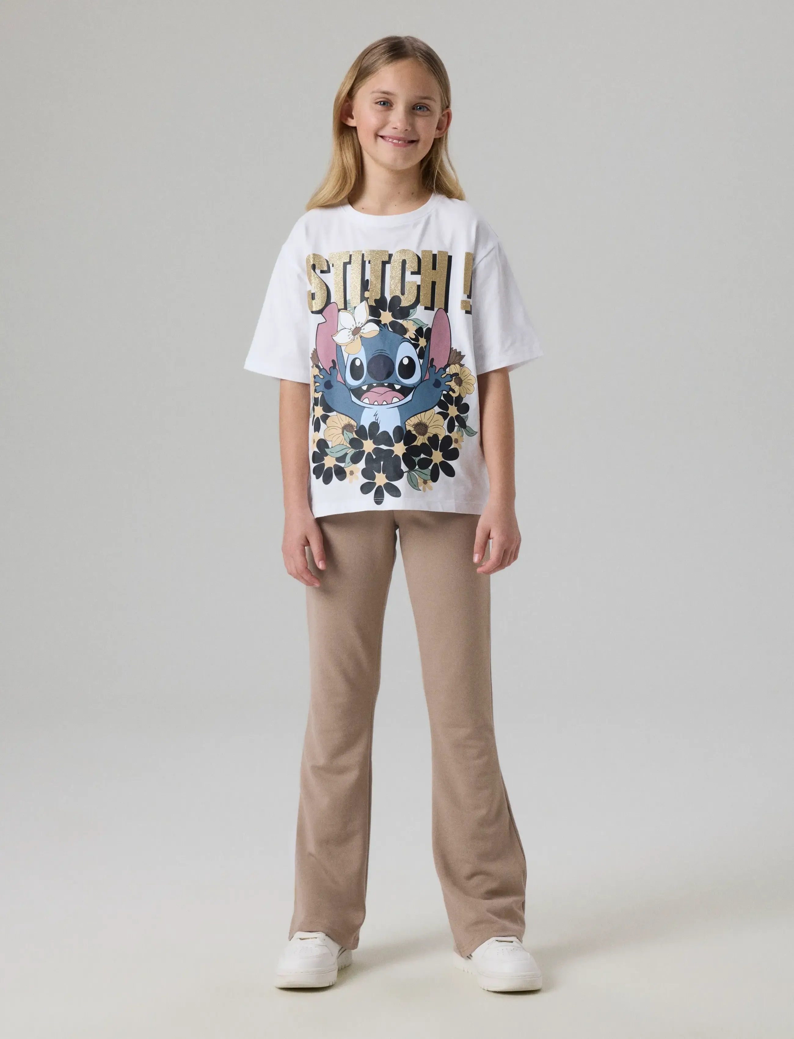 name it - NKFFRIKKALI BOOTCUT PANT NOOS - byxor - mocha meringue - 4