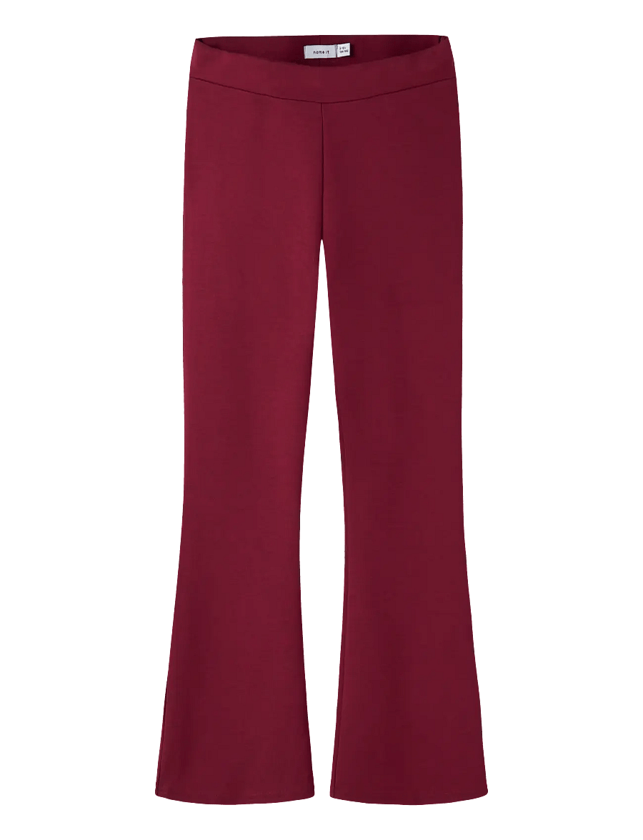 name it - NKFFRIKKALI BOOTCUT PANT NOOS - babybyxor - rumba red - 0