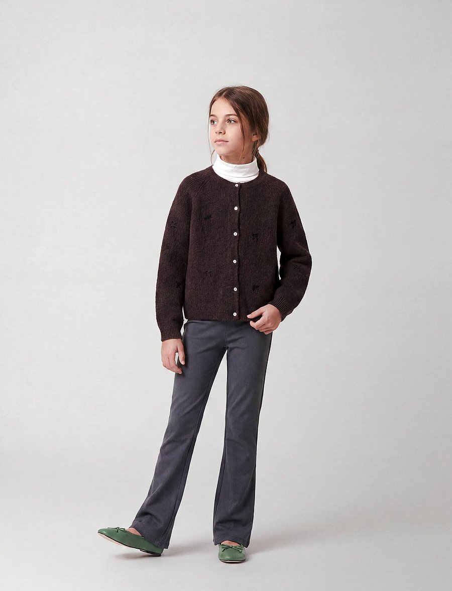 name it - NKFFRIKKALI BOOTCUT PANT NOOS - beebipüksid - urban chic - 3