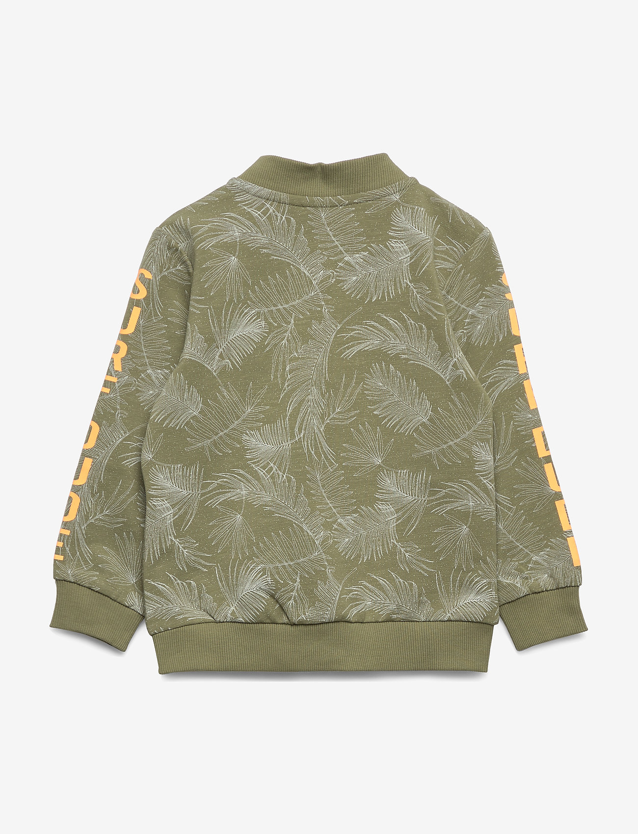 name it - NMMJAZZO LS LIGHT SWEAT CARD UNB - loden green - 1