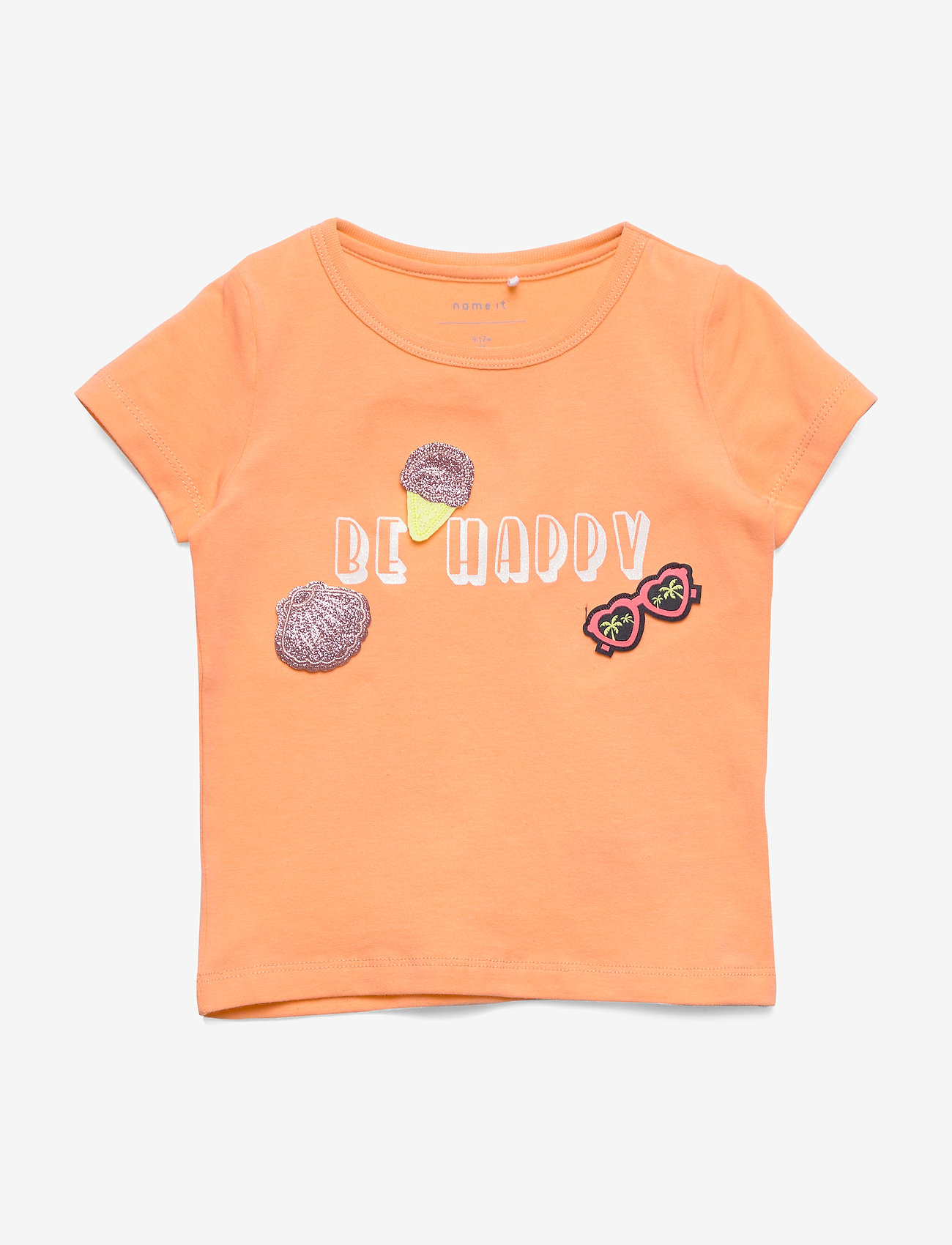 name it - NMFJALONE SS TOP BOX - cantaloupe - 0