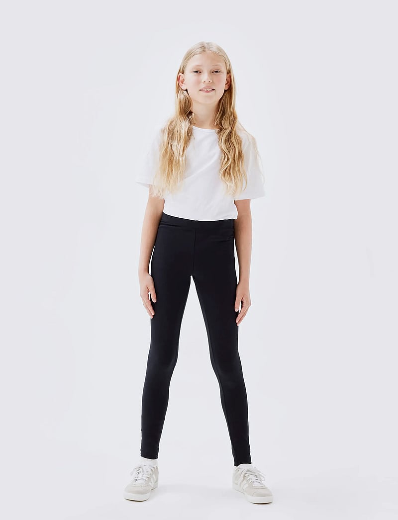 name it - NKFVIVIAN LEGGING NOOS - leggingsit - black - 4