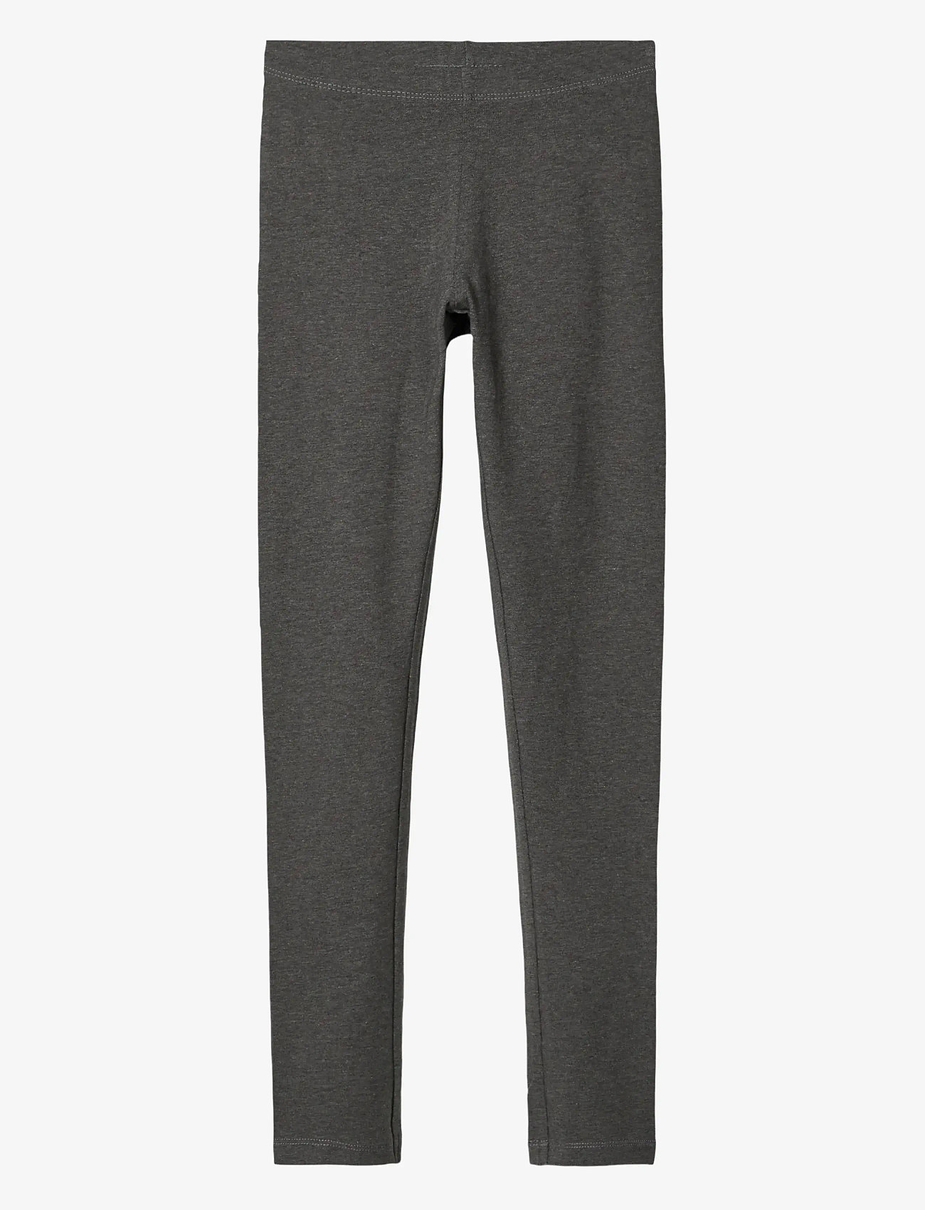 name it - NKFVIVIAN LEGGING NOOS - leggings - dark grey melange - 0