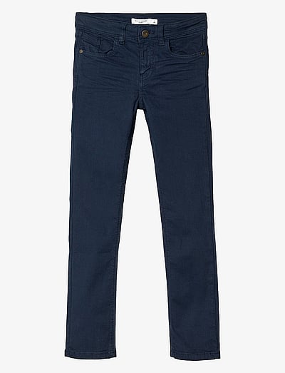 name it NKMTHEO XSLIM TWI PANT 1111-TP NOOS - Apģērbs - DARK SAPPHIRE / navy