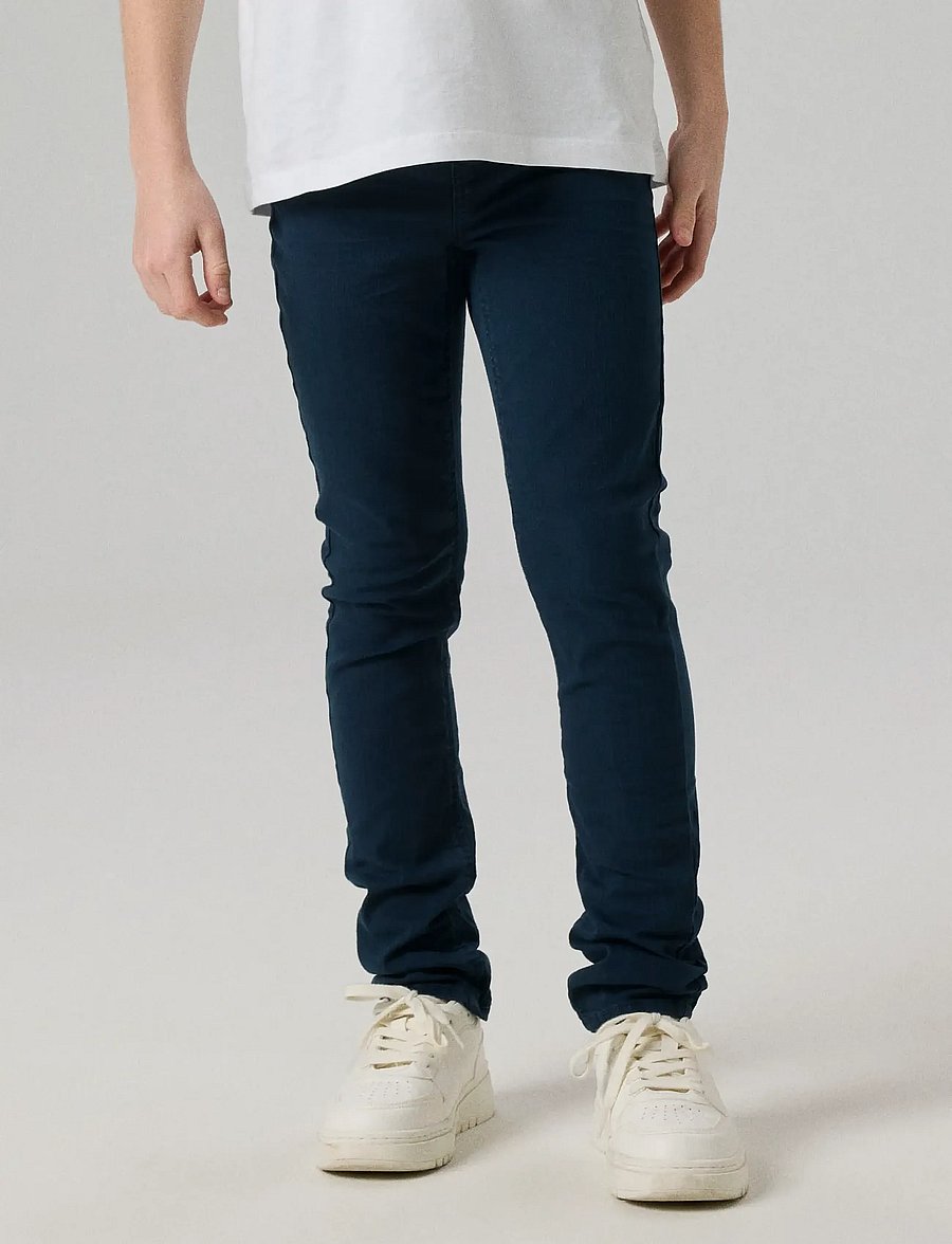 name it - NKMTHEO XSLIM TWI PANT 1111-TP NOOS - skinny jeans - dark sapphire - 0