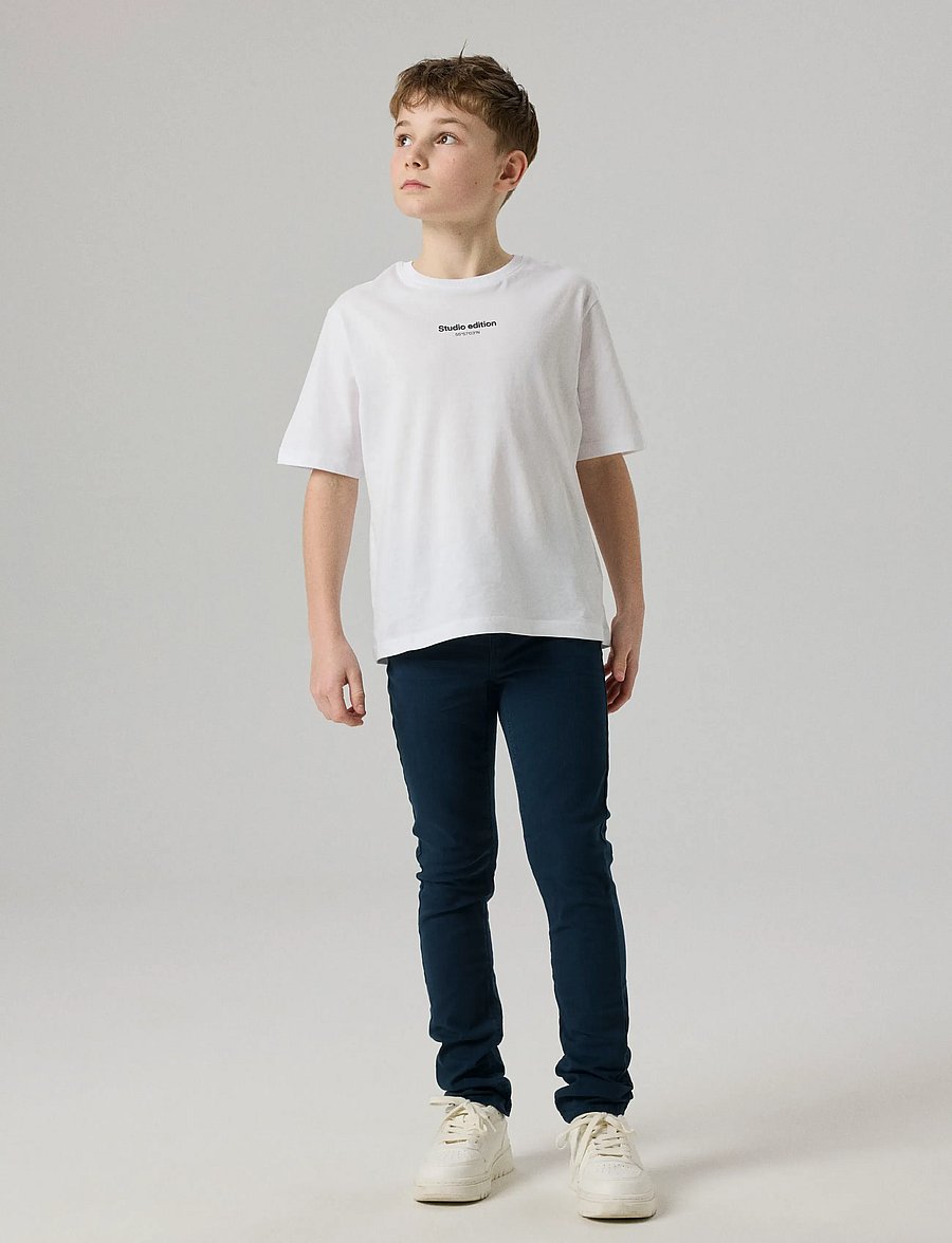 name it - NKMTHEO XSLIM TWI PANT 1111-TP NOOS - skinny jeans - dark sapphire - 4
